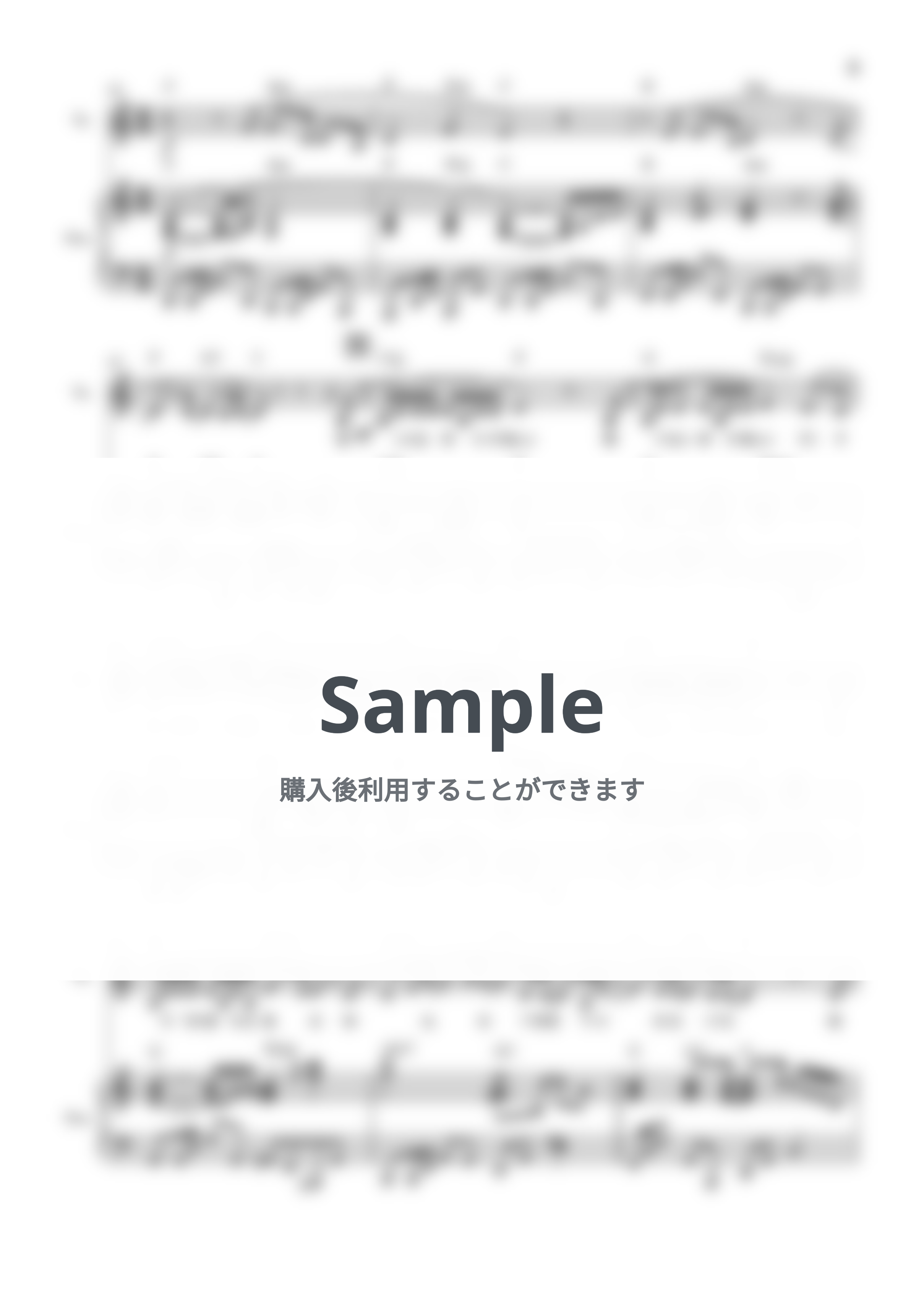 Mrs.GREEN APPLE - ダーリンvocal&piano楽譜 by KEIKO EBI