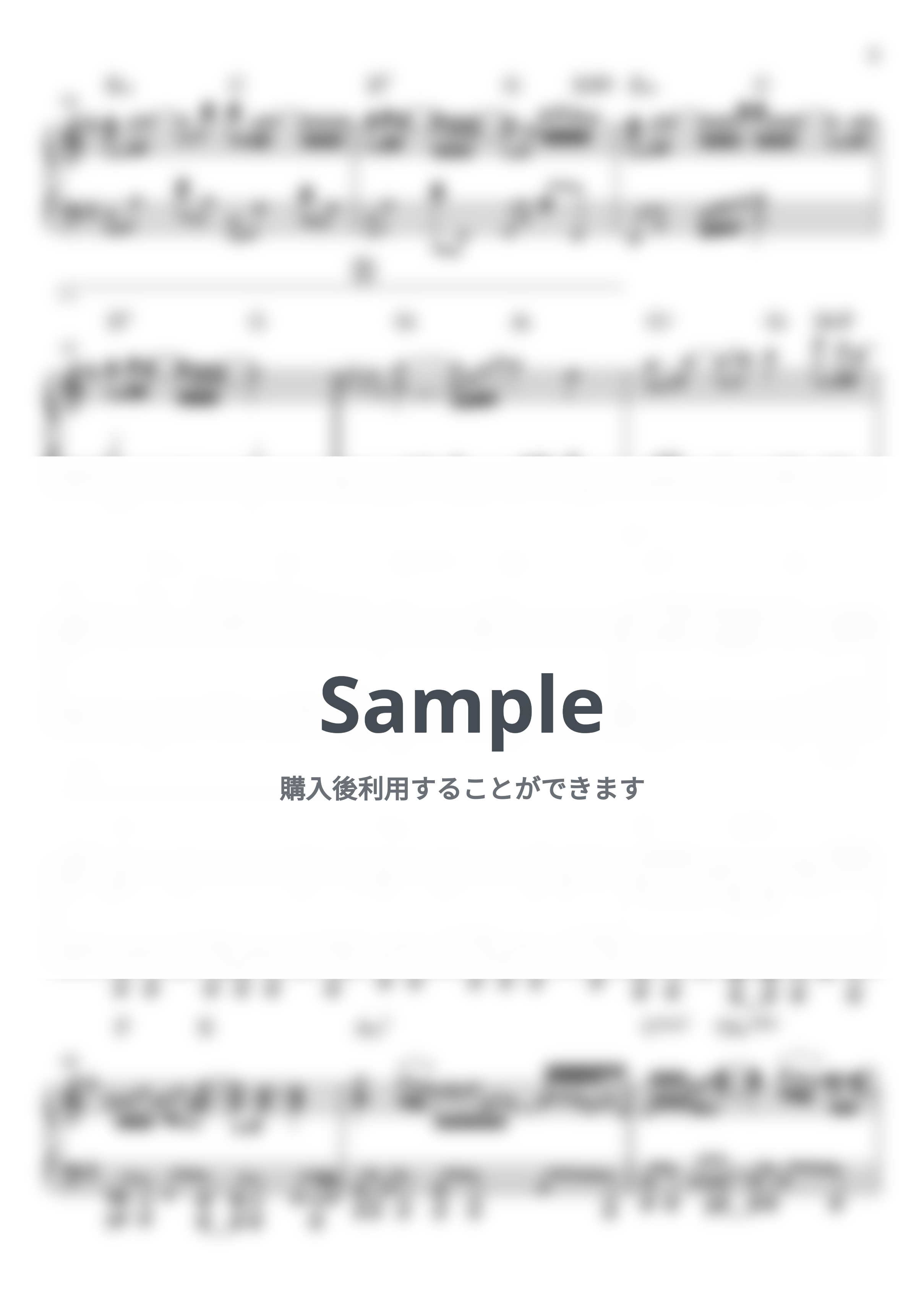 浜崎あゆみ - mimosa (続・続・最後から二番目の恋 主題歌) by miiの楽譜棚