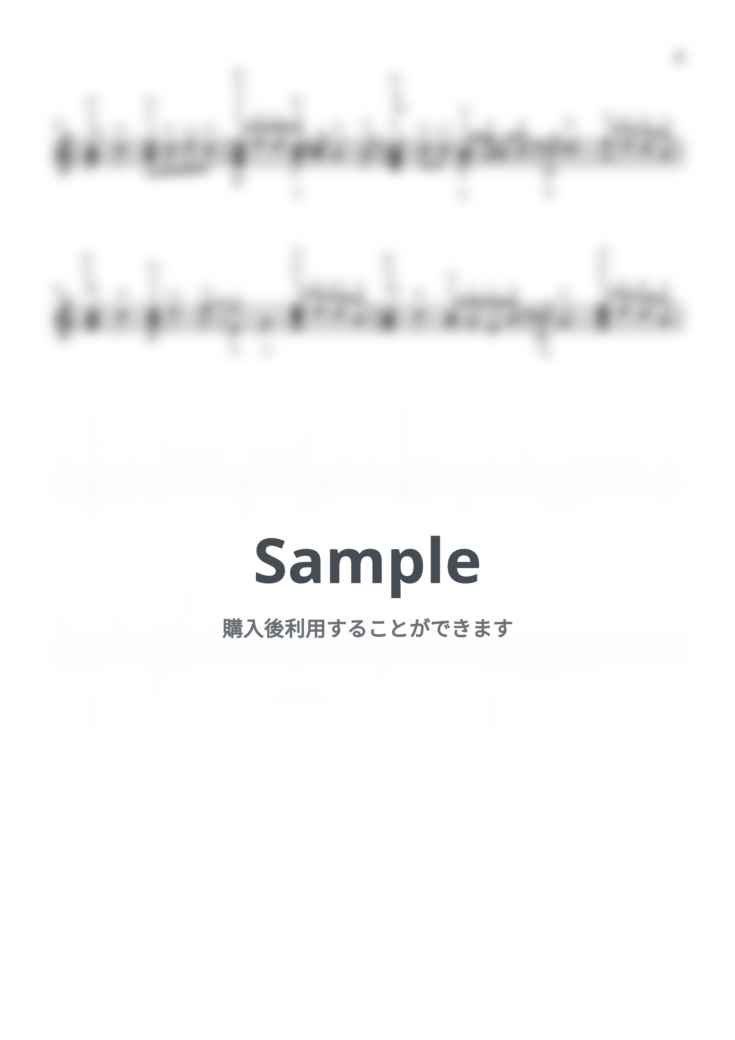 サザンオールスターズ - 涙のキッス (ドレミ表記 演奏付き カリンバ楽譜) by カリンバ小僧