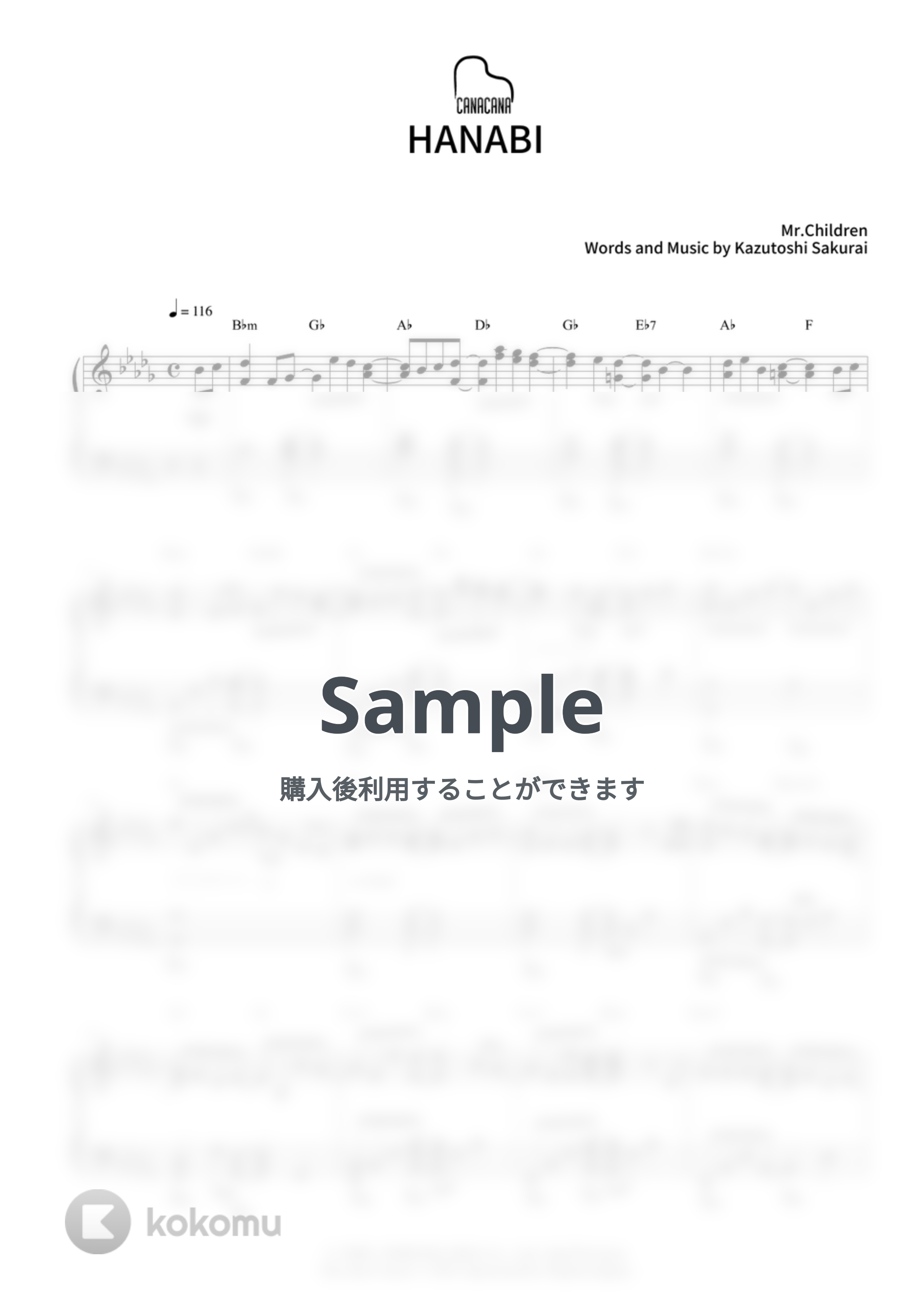 Mr.Children - HANABI by CANACANA family