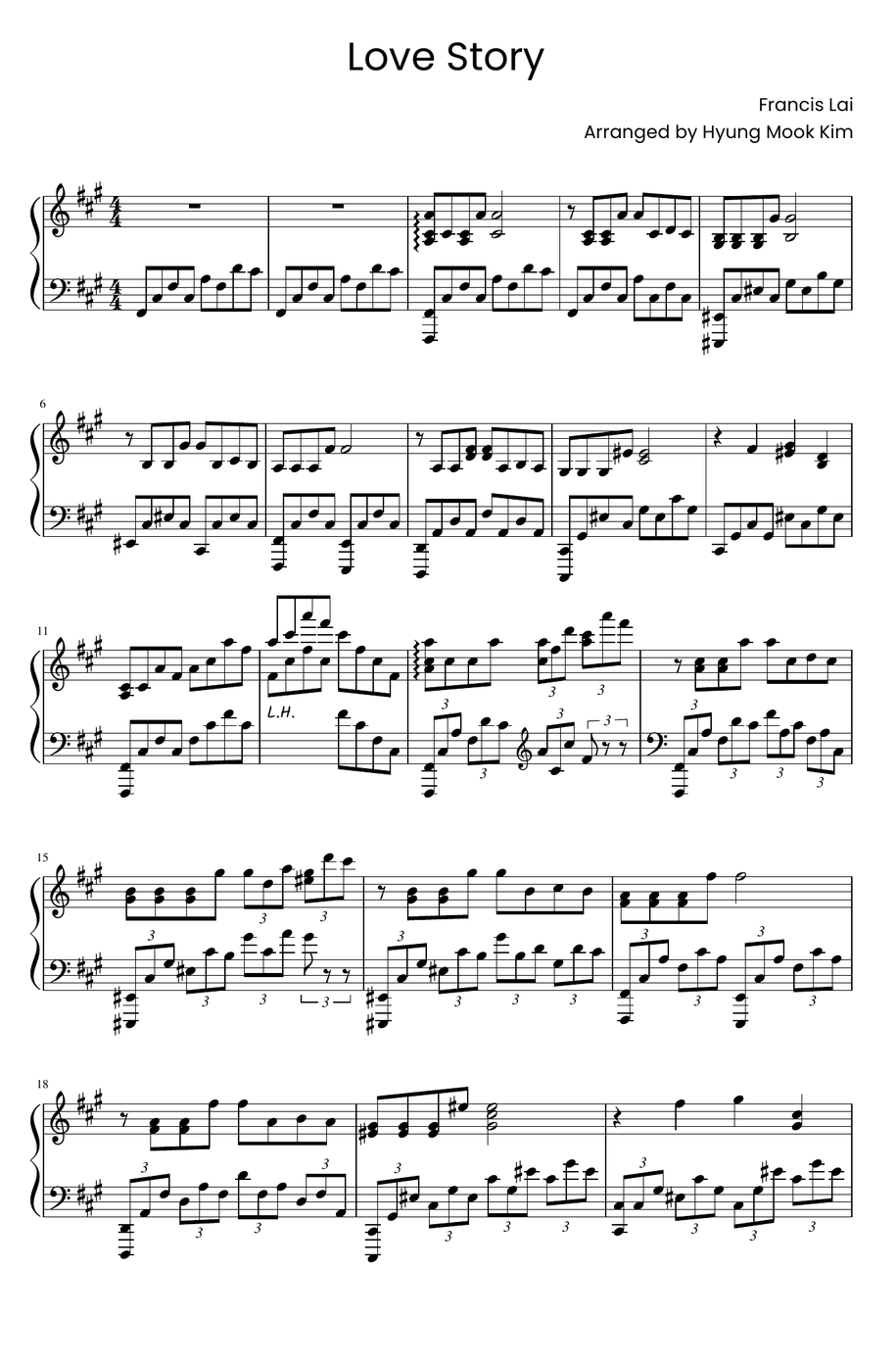 Love Story OST - Love Story by Hyung Mook Kim