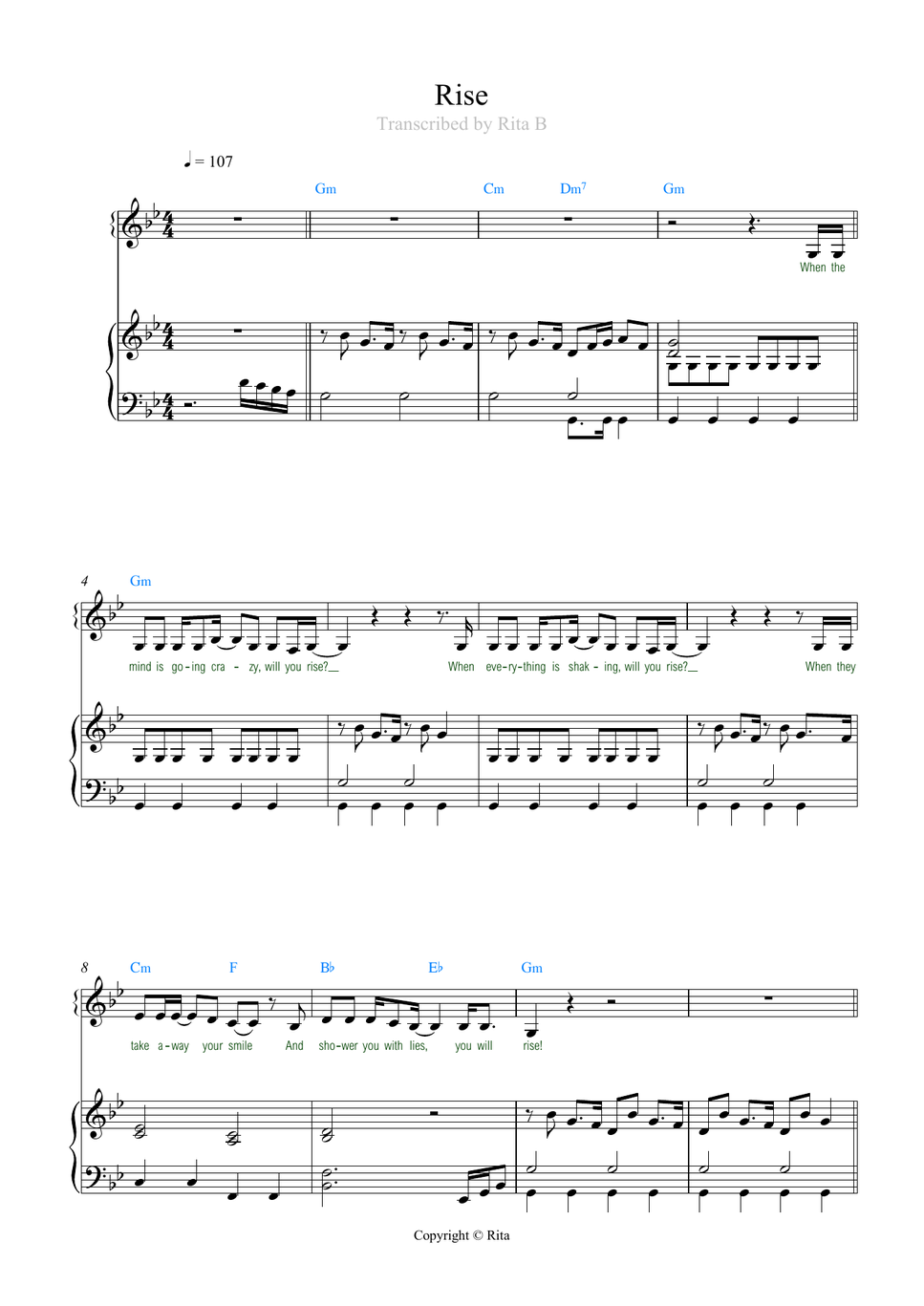 Alexander Rybak - Rise (2 pdfs) by Rita B