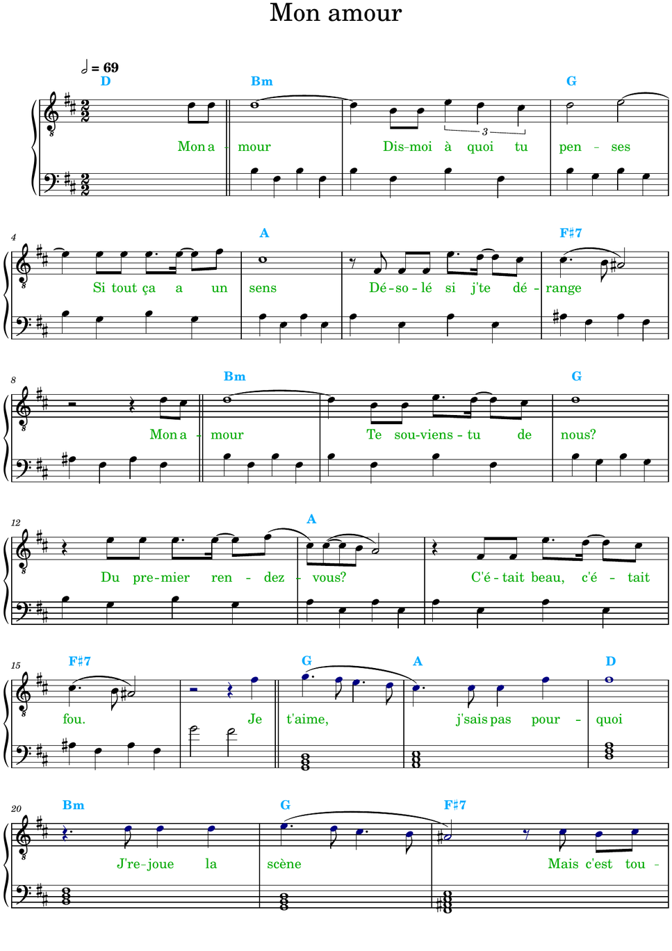 Slimane - Mon amour by Rita B