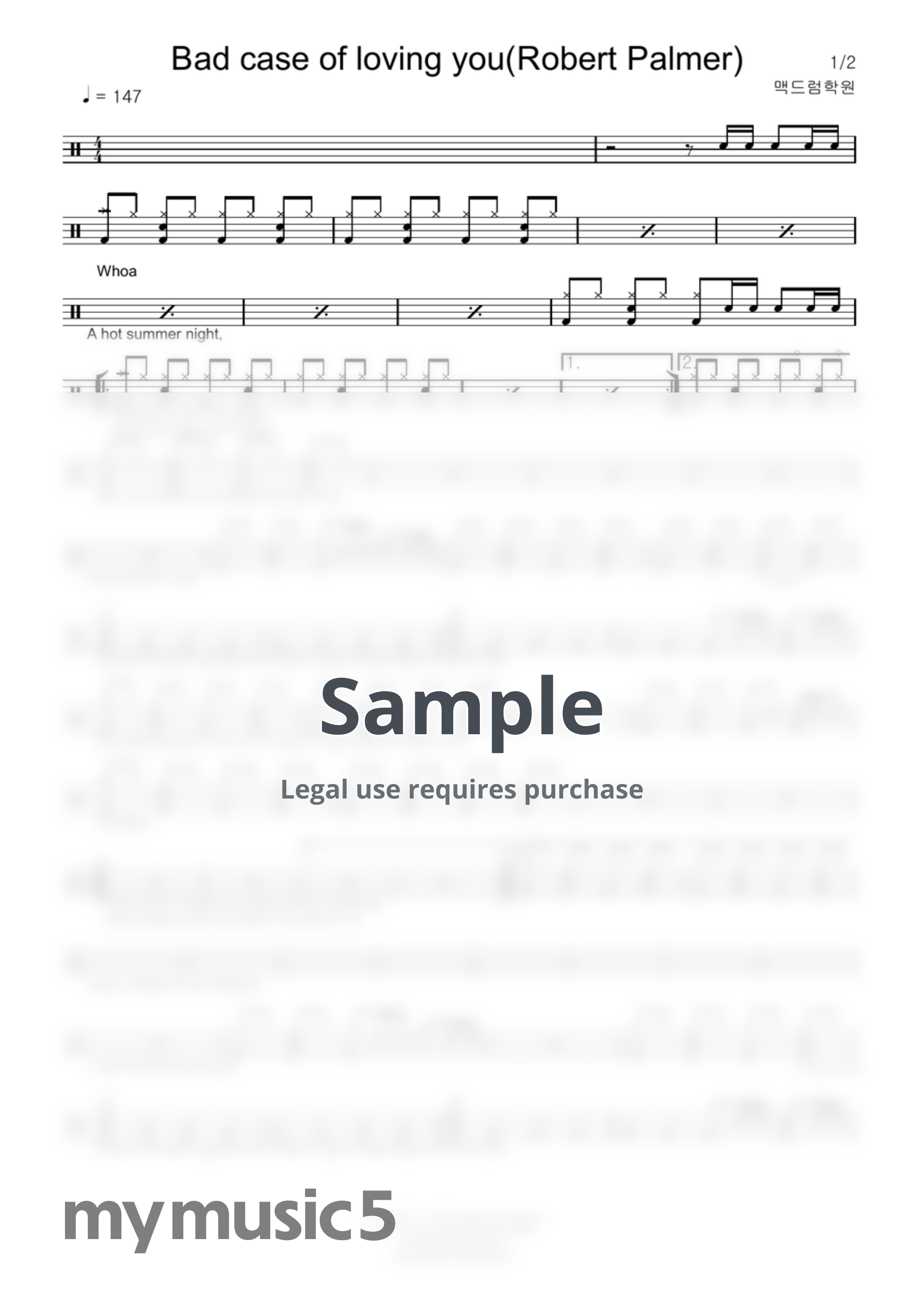 Robert Palmer - Bad case of loving you by Mcdrum