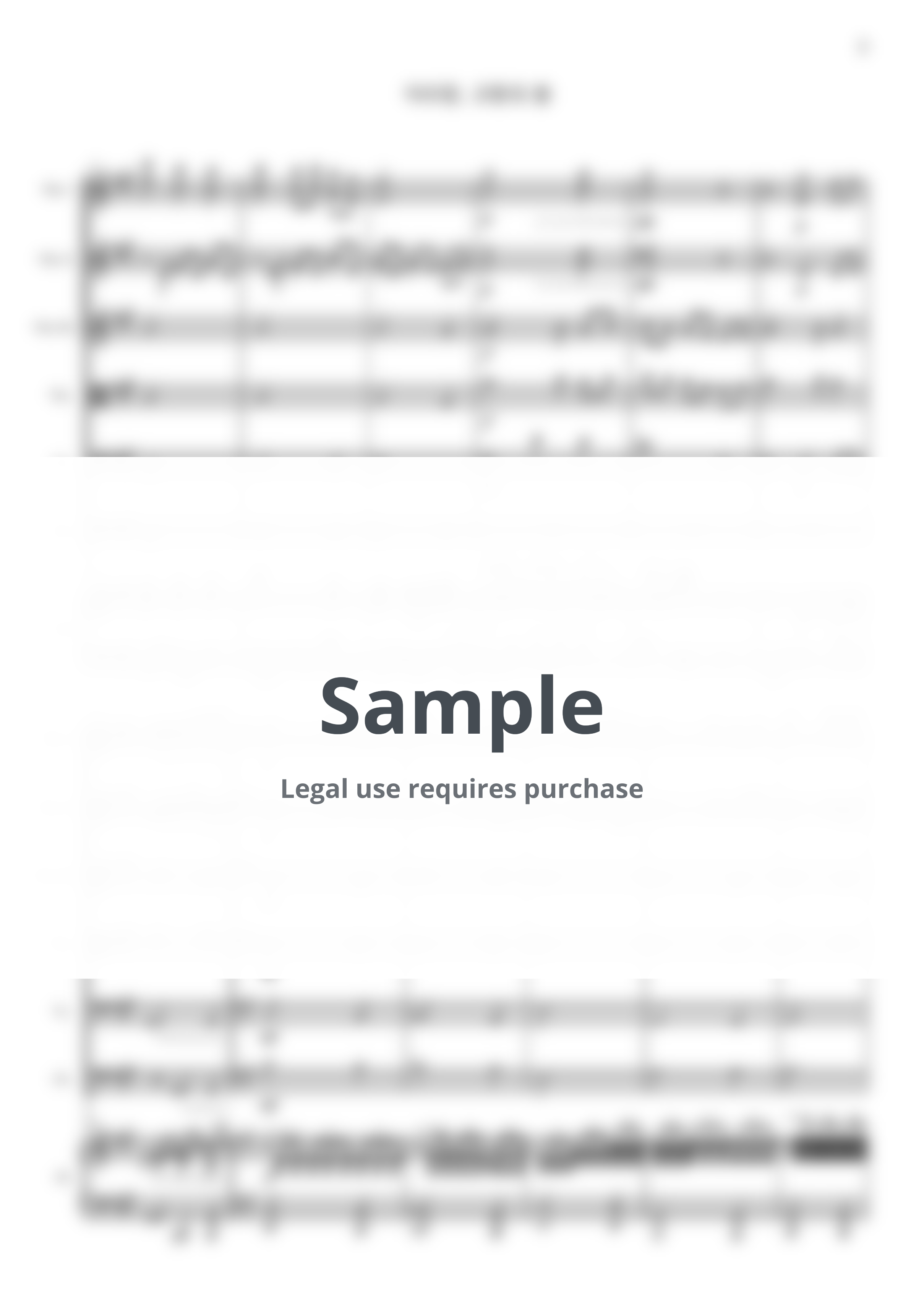 아리랑, 고향의 봄 메들리 (스트링오케스트라 + 피아노 악보) by 악보공방