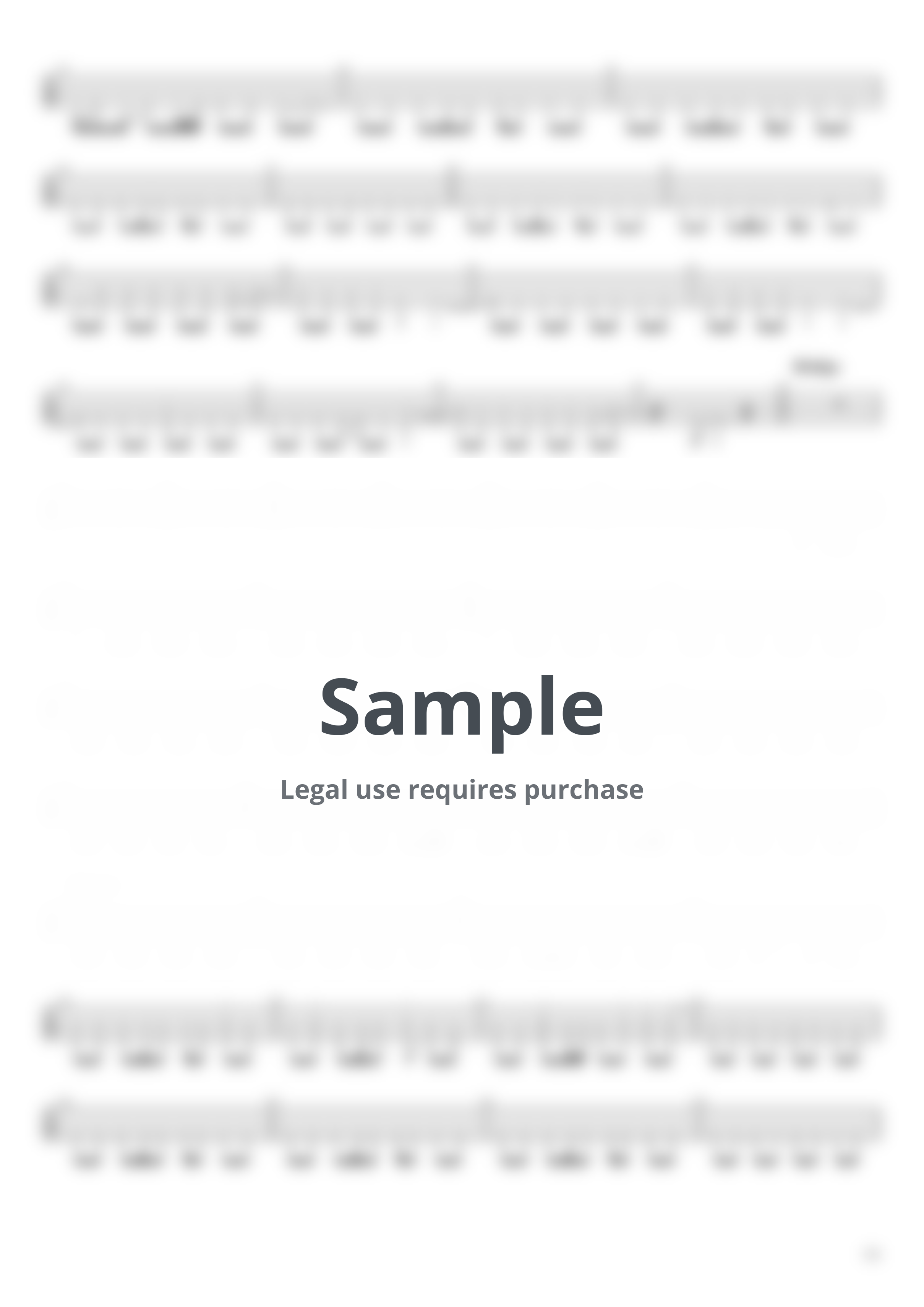 Girls Dead Monster - My Soul, Your Beats! (Bass TAB) by Muya