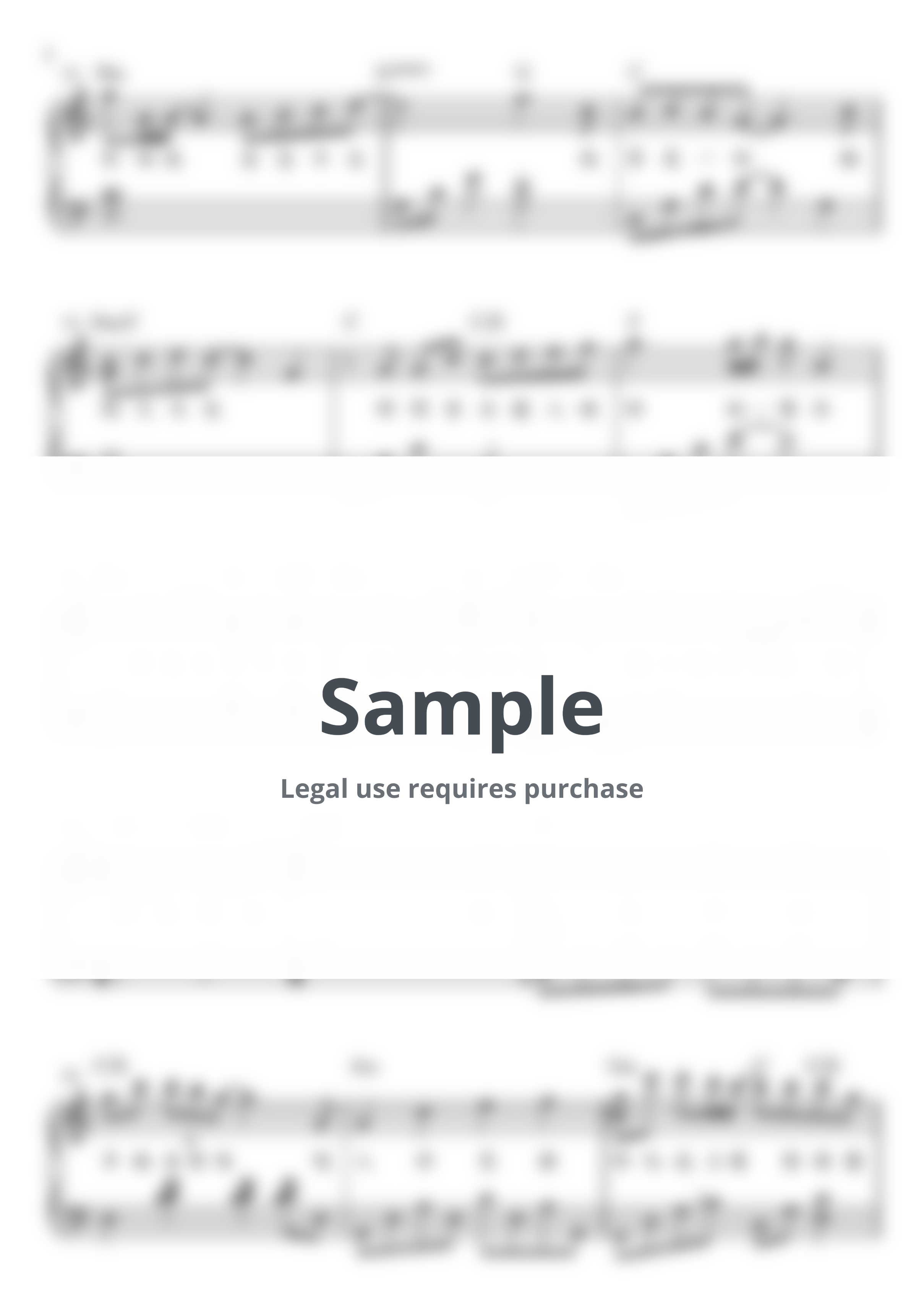 A-Lin - [鋼琴原調獨奏樂譜]A-Lin 幸福在歌唱 Happiness Is Singing 電影 陽光女子合唱團 幸福版主題曲（附C調與原調兩種版本） by LouisLiao
