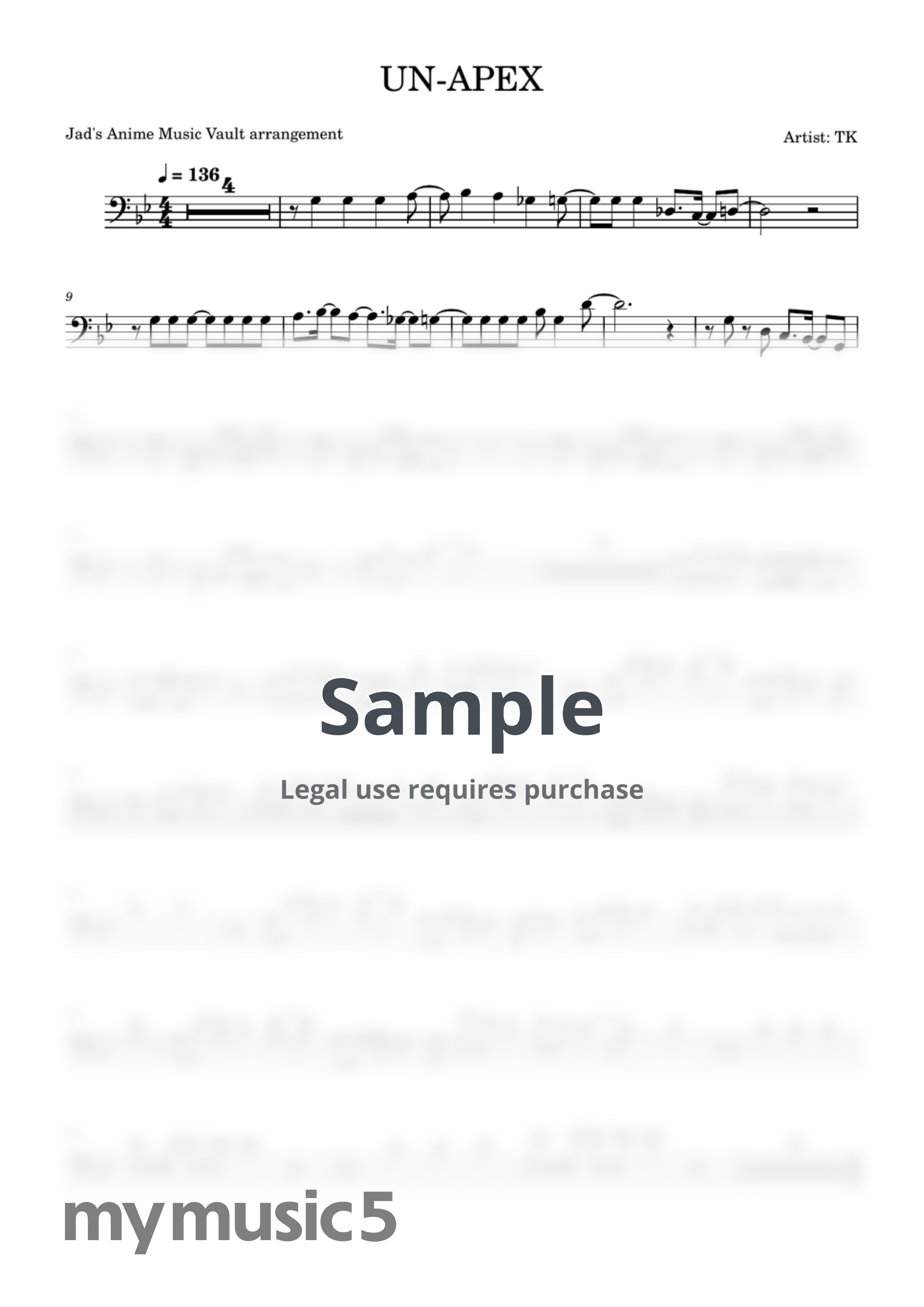 TK from Ling tosite sigure - UN-APEX (from Solo Leveling Season 2 [Short version]) by Jad's Anime Music Vault