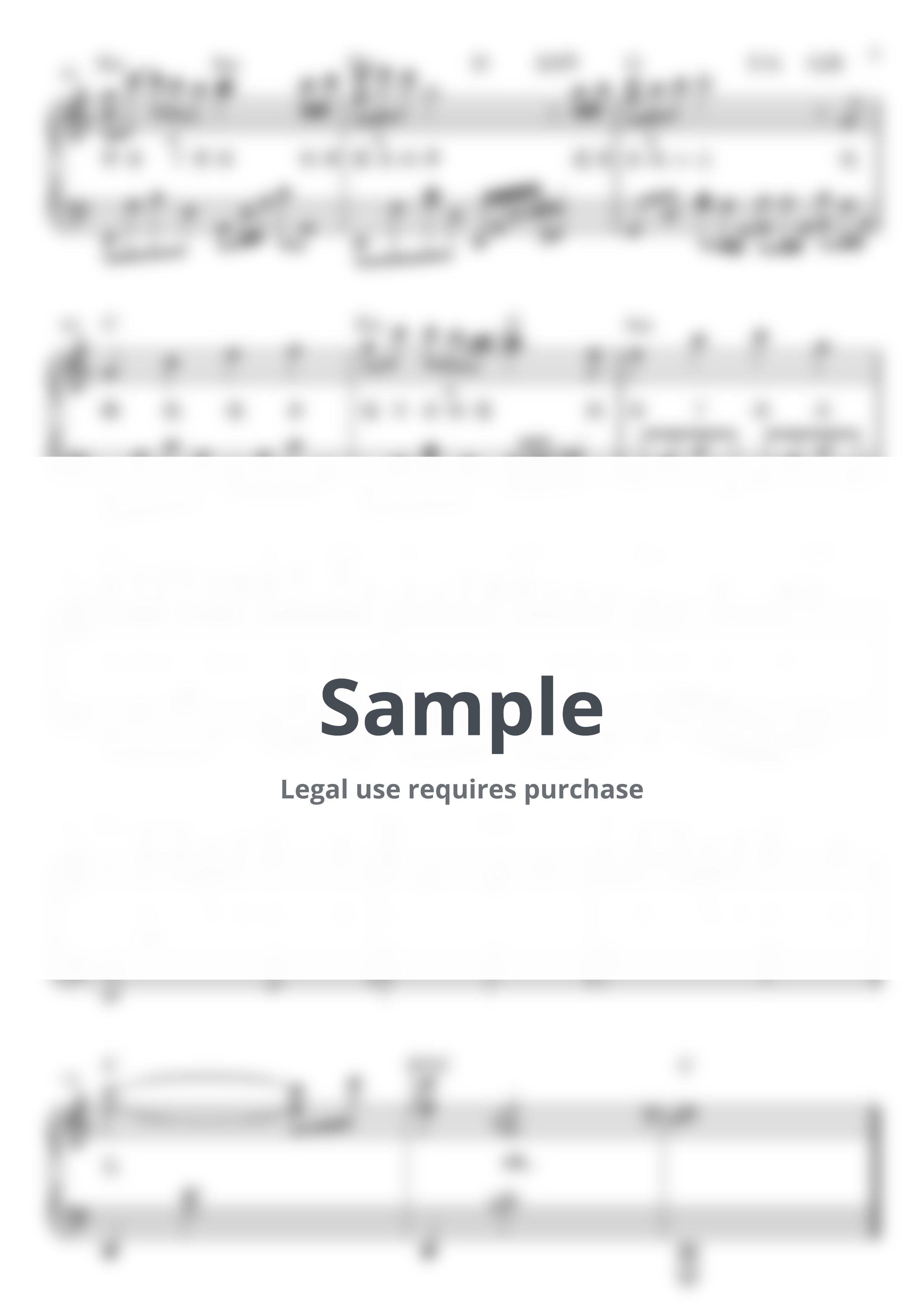 A-Lin - [鋼琴原調獨奏樂譜]A-Lin 幸福在歌唱 Happiness Is Singing 電影 陽光女子合唱團 幸福版主題曲（附C調與原調兩種版本） by LouisLiao