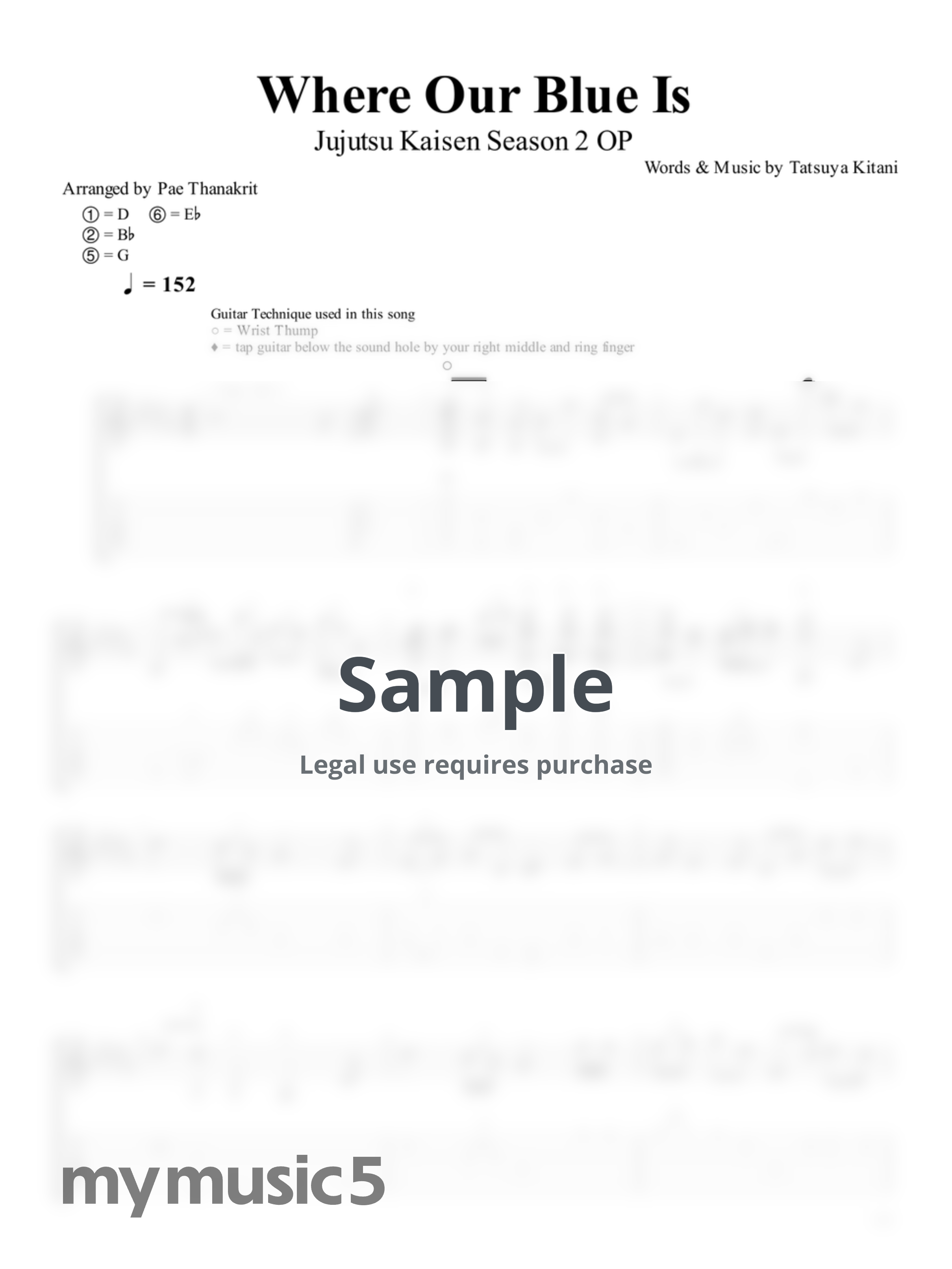 Tatsuya Kitani - Where Our Blue Is by Pae Thanakrit