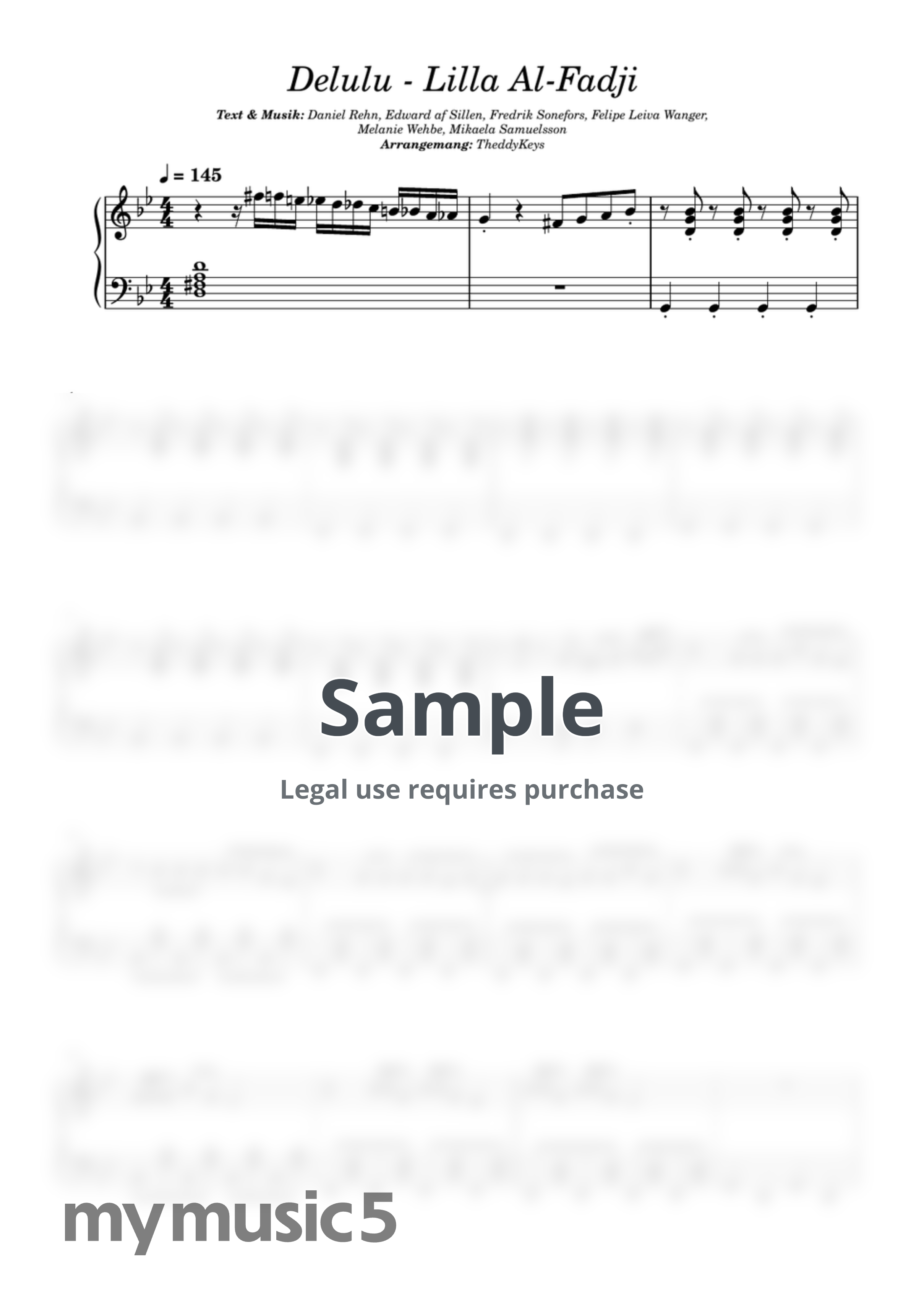 Lilla Al-Fadji - Delulu by TheddyKeys