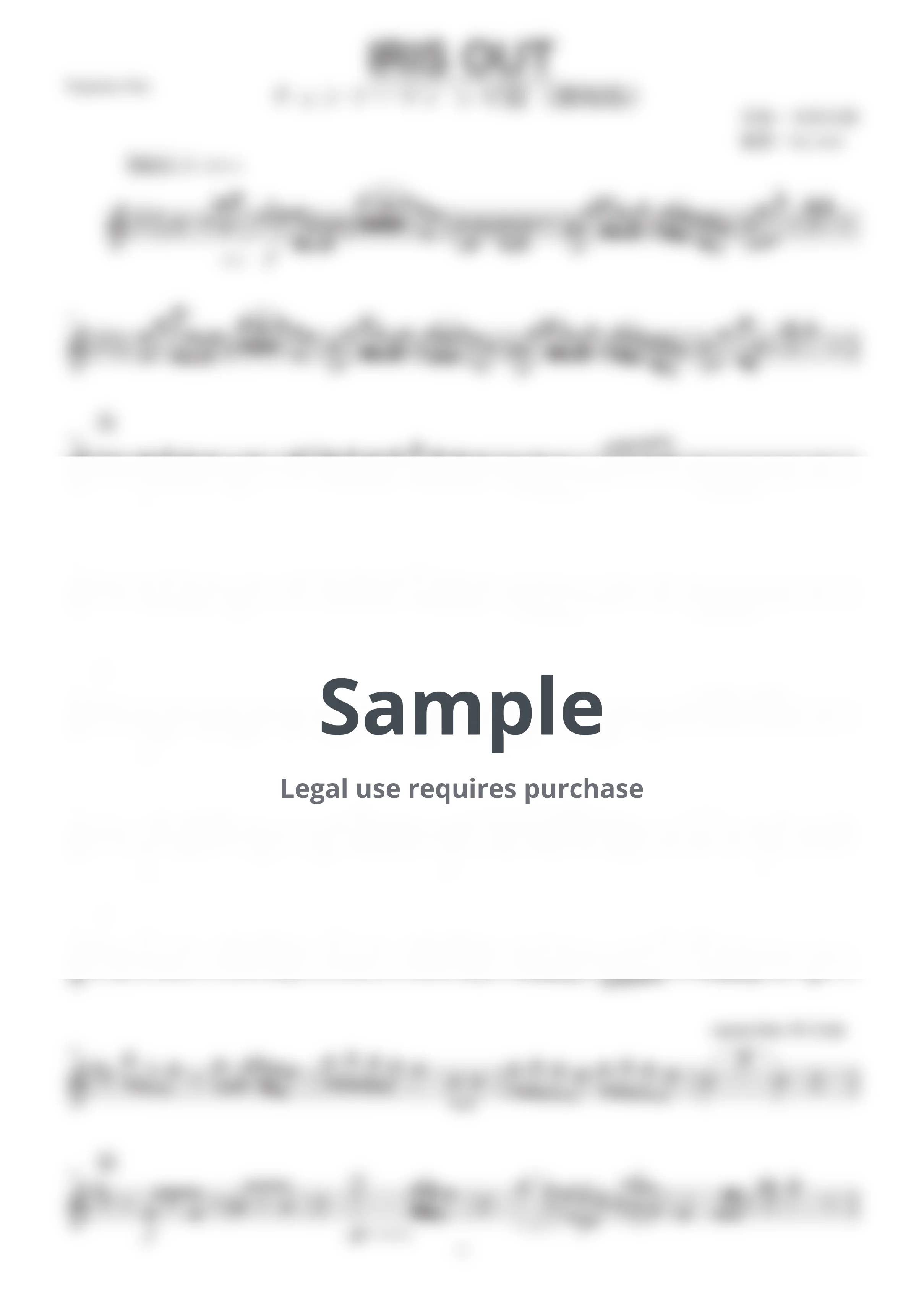 Kenshi Yonezu - IRIS OUT (サックス四重奏) by ka-one