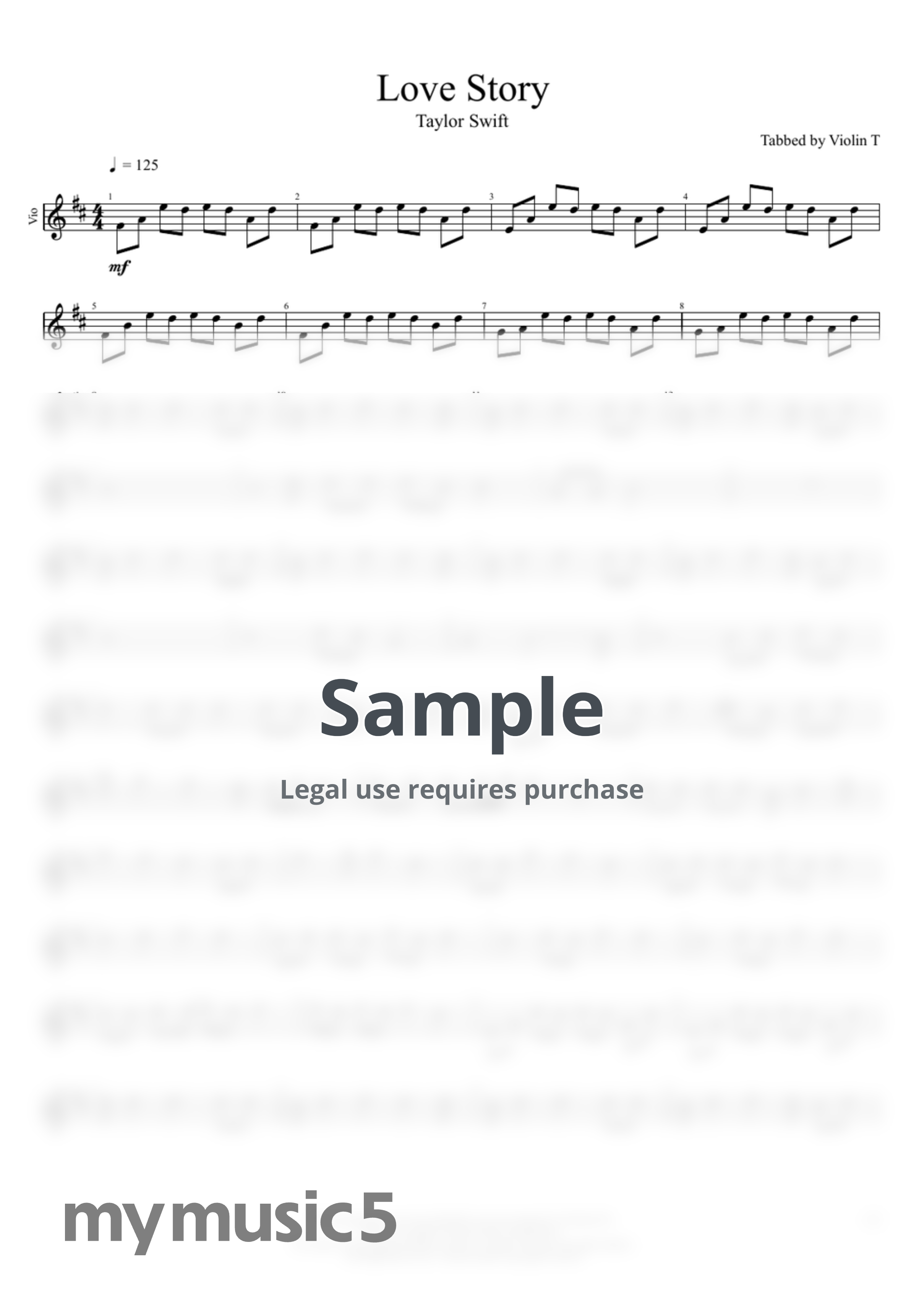 Taylor Swift - Love Story - Taylor Swift (Violin) by Violin T