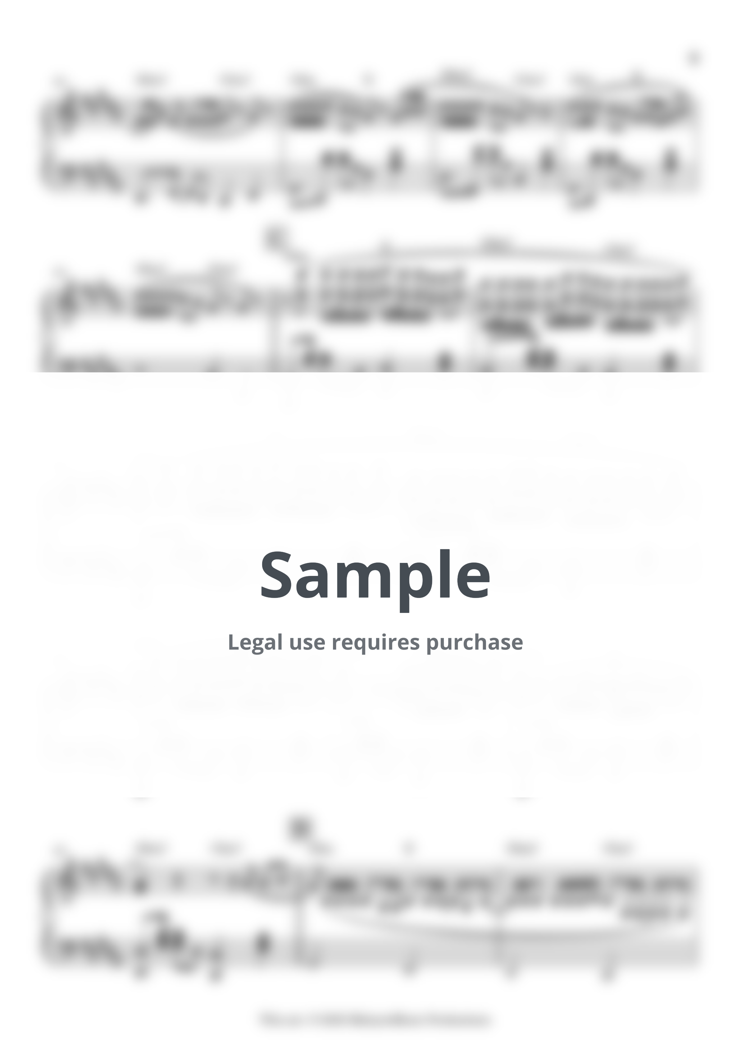 Creepy Nuts - Mirage (Call of the Night Season 2 OP) ピアノ楽譜PDF
