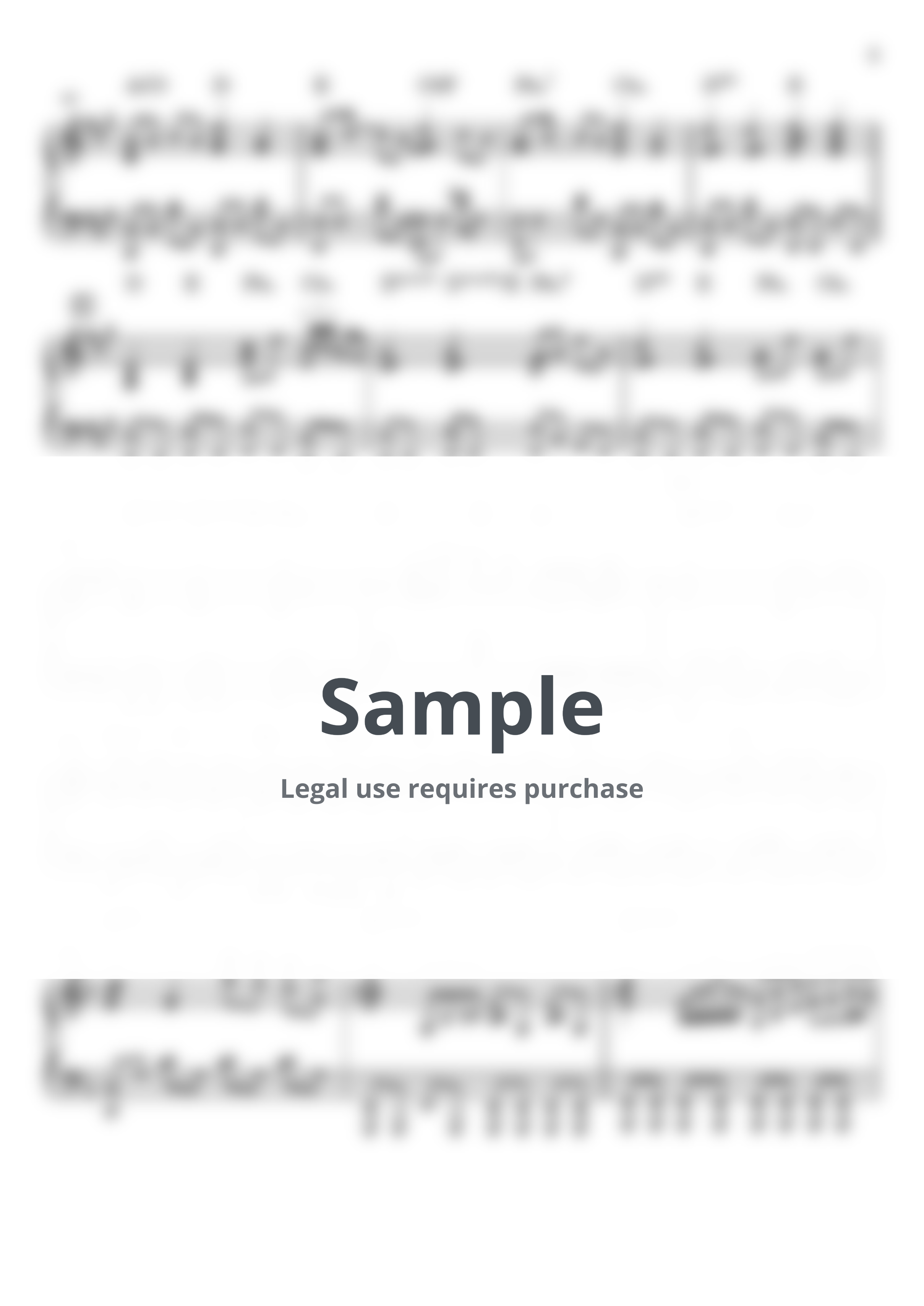 TENBLANK - 永遠前夜（ピアノ弾き語り） (グラスハート 挿入歌) by miiの楽譜棚