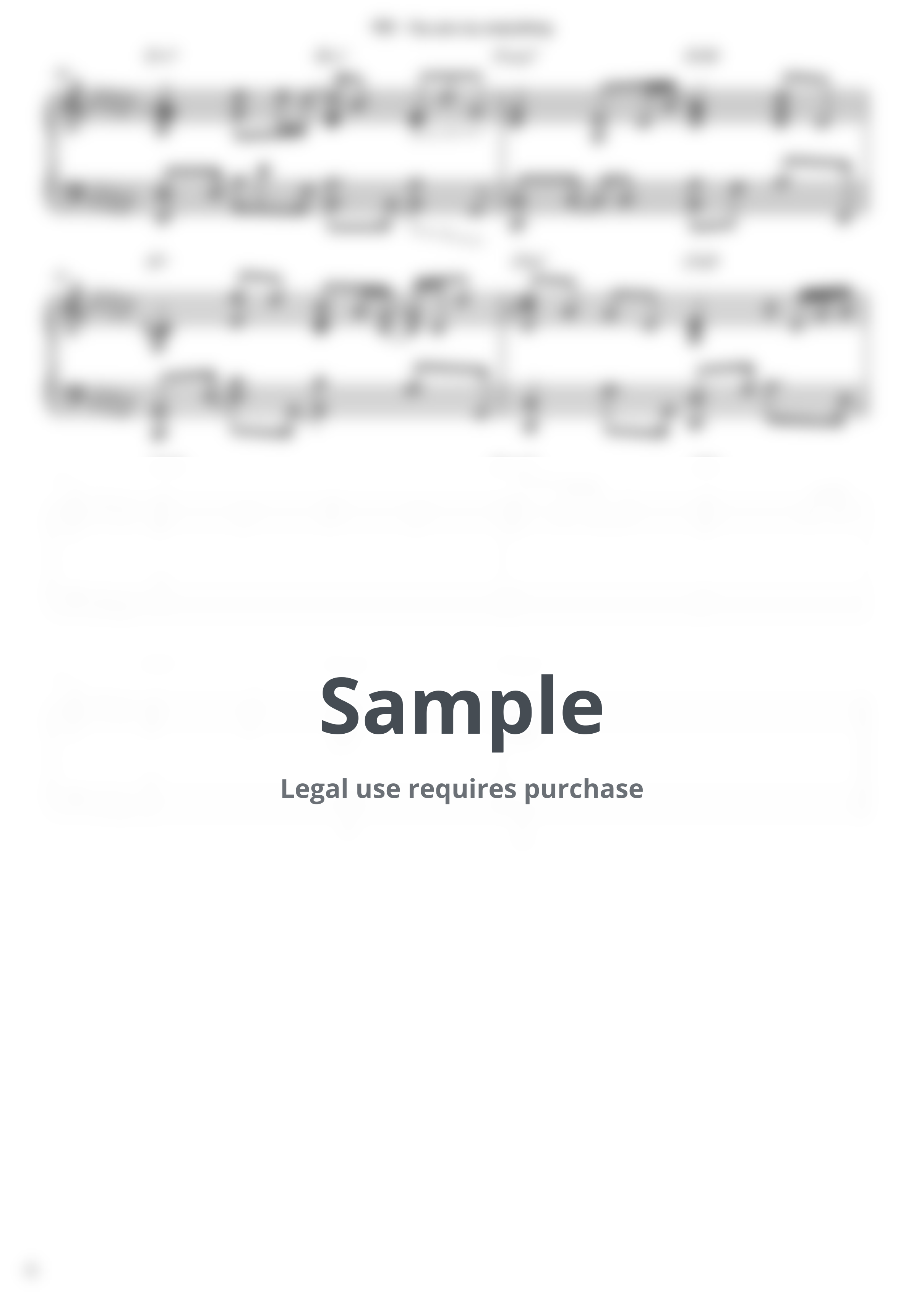 거미 (Gummy) - You are My Everything (Original Key Gb (태양의 후예 OST)) by 낮사람 Realpiano