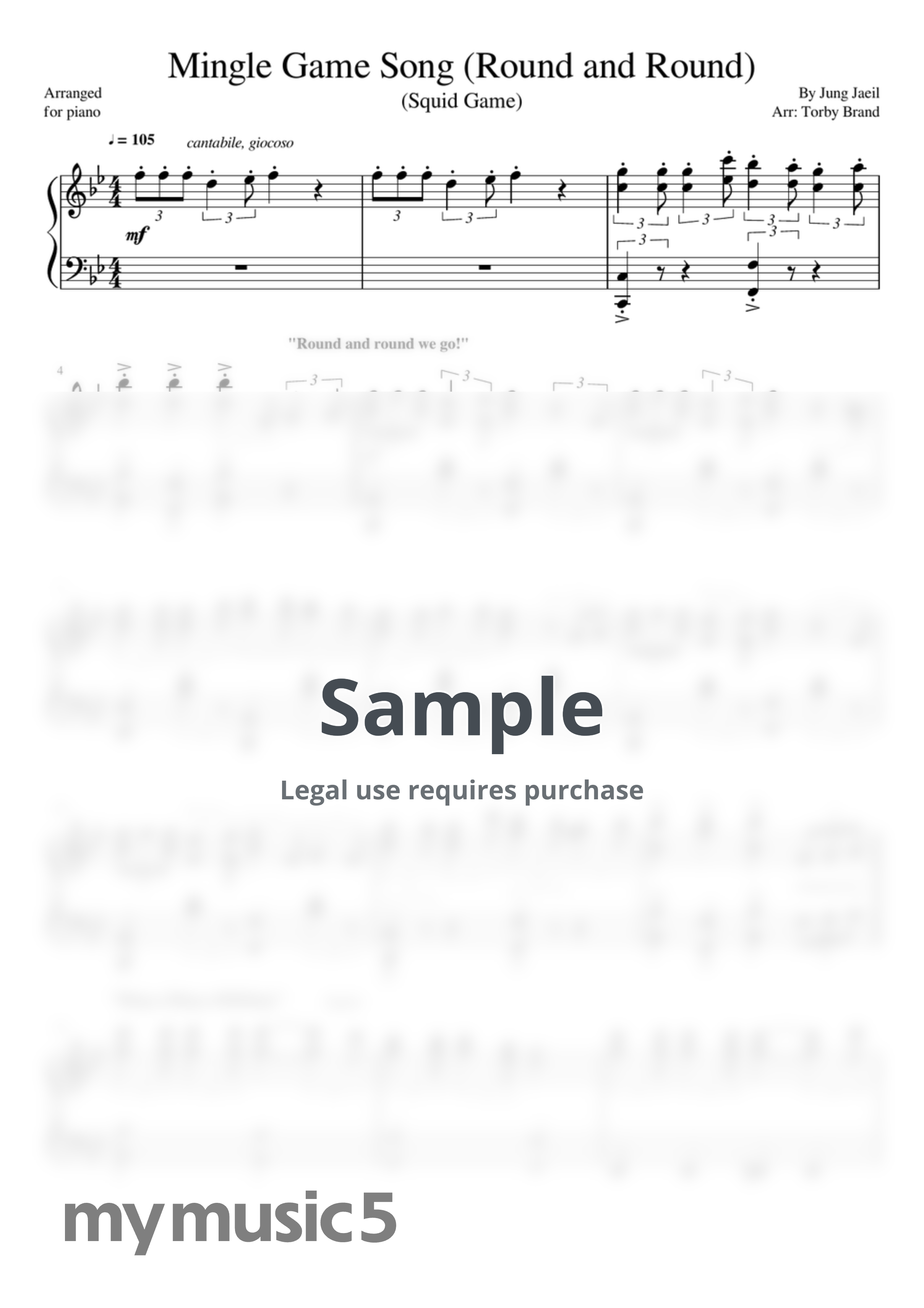 Jung Jaeil - Mingle Game Song (Round and Round) (Squid Game 2) by Torby Brand