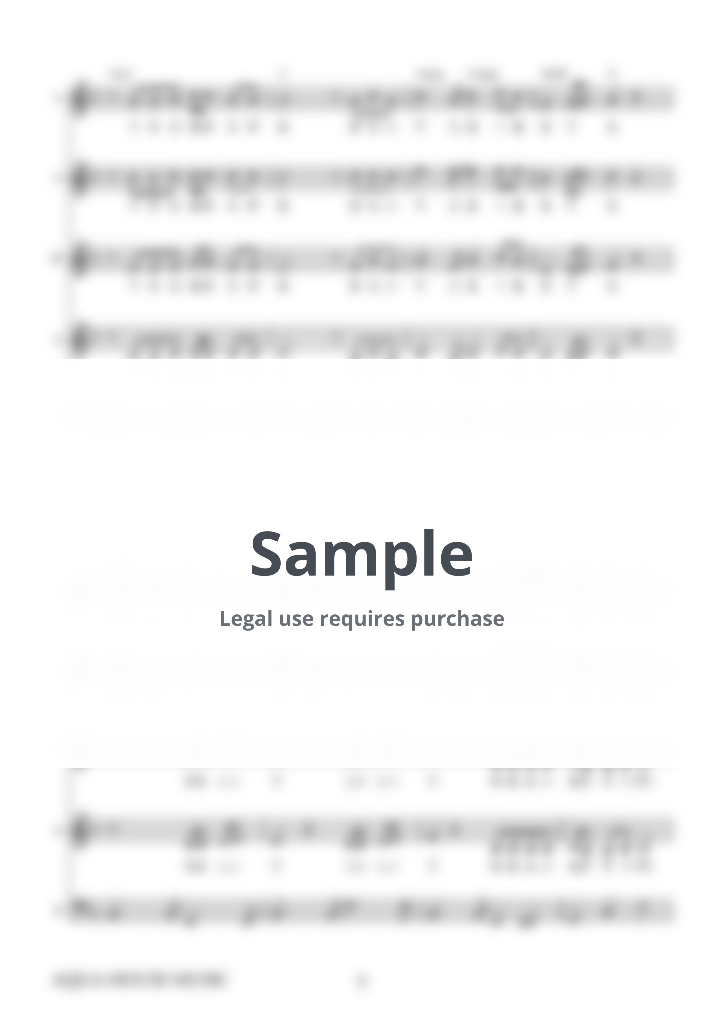 夏川りみ - 涙そうそう (アカペラ楽譜♪５声ボイパなし) by 飯田 亜紗子