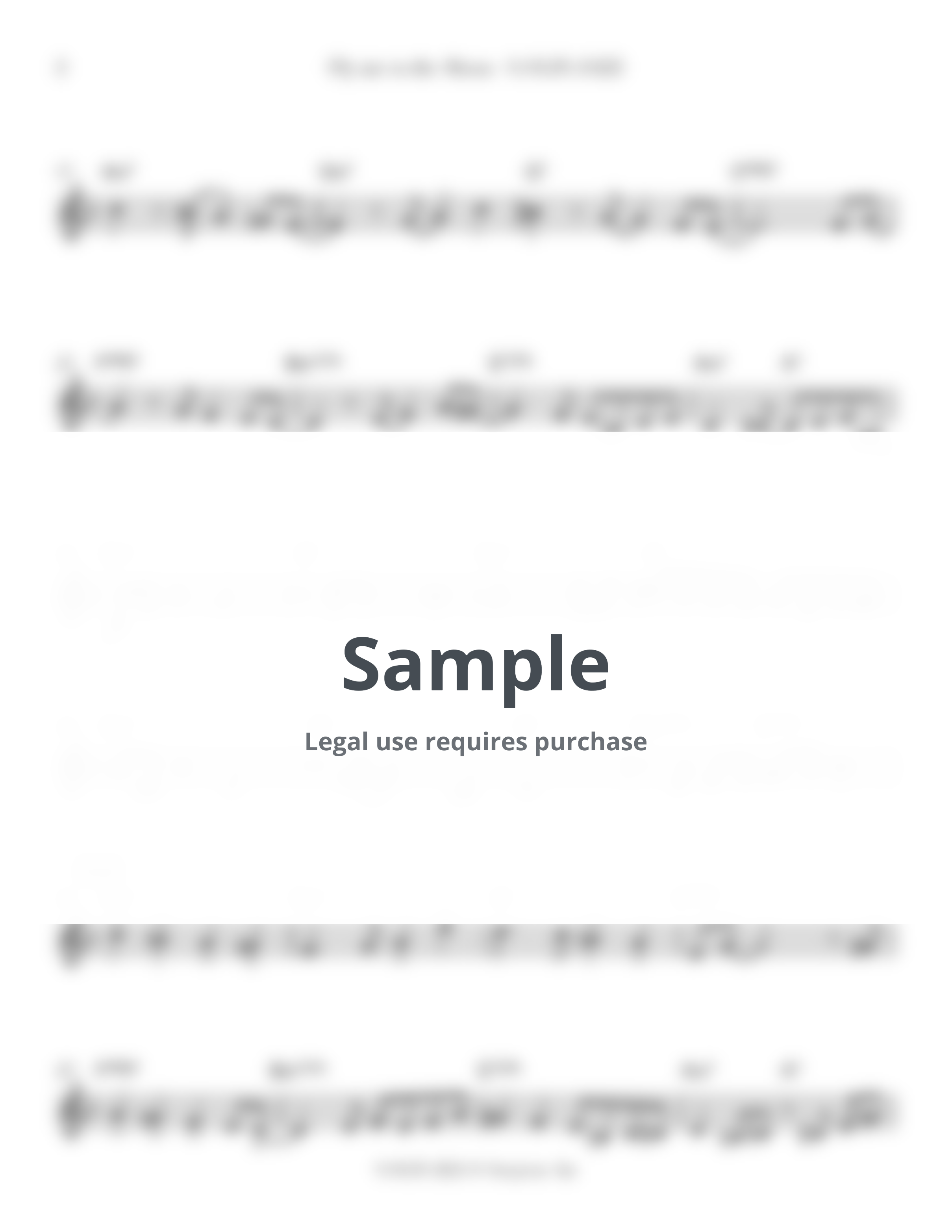 Bart Howard - Fly me to the moon (Jazz Violin ver.) by Seoyeon Im