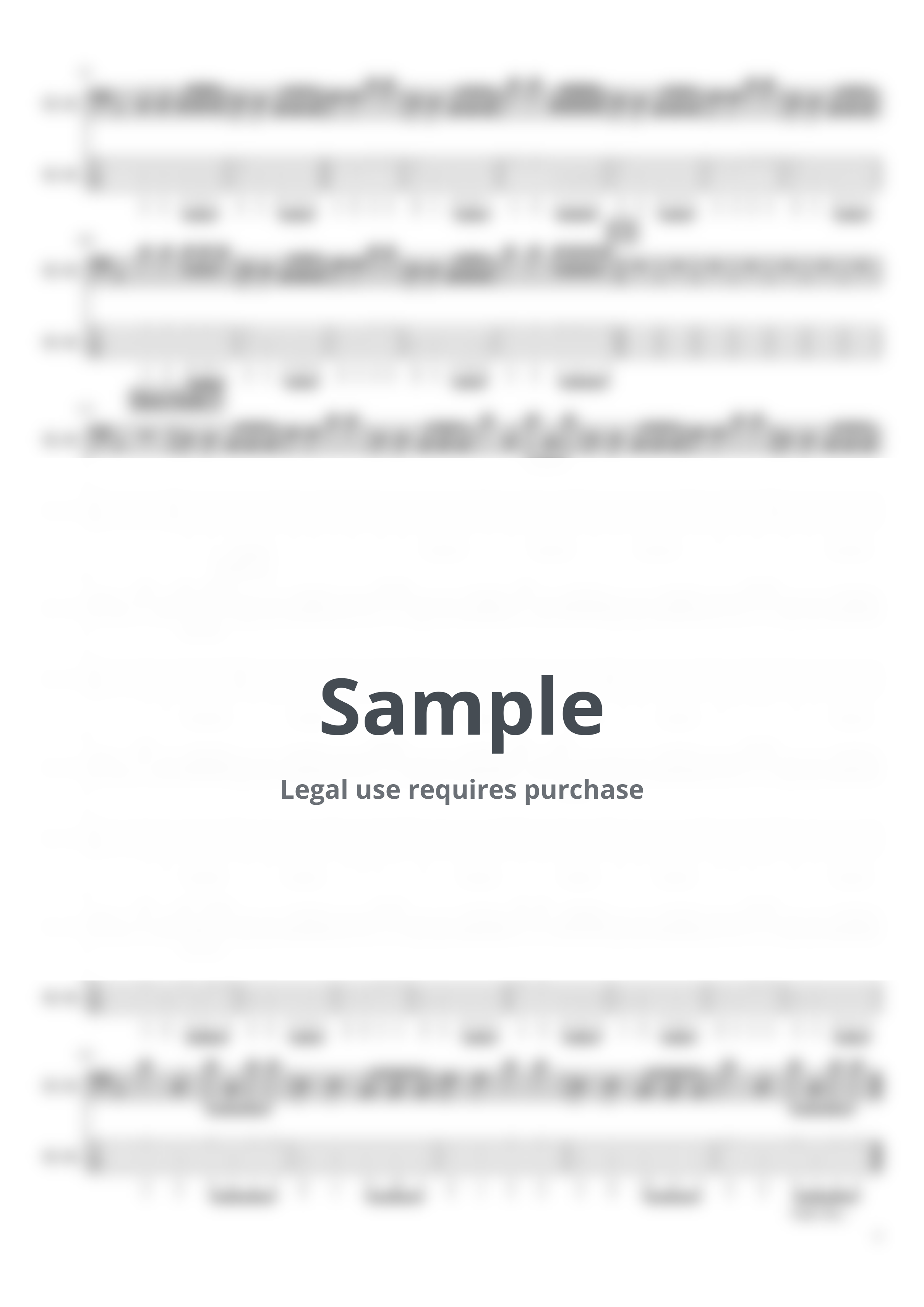 Hikaru Utada(宇多田ヒカル) - Beautiful World (Bass/TAB/Hikaru Utada/Evangelion) by TARUO's_Bass_Score