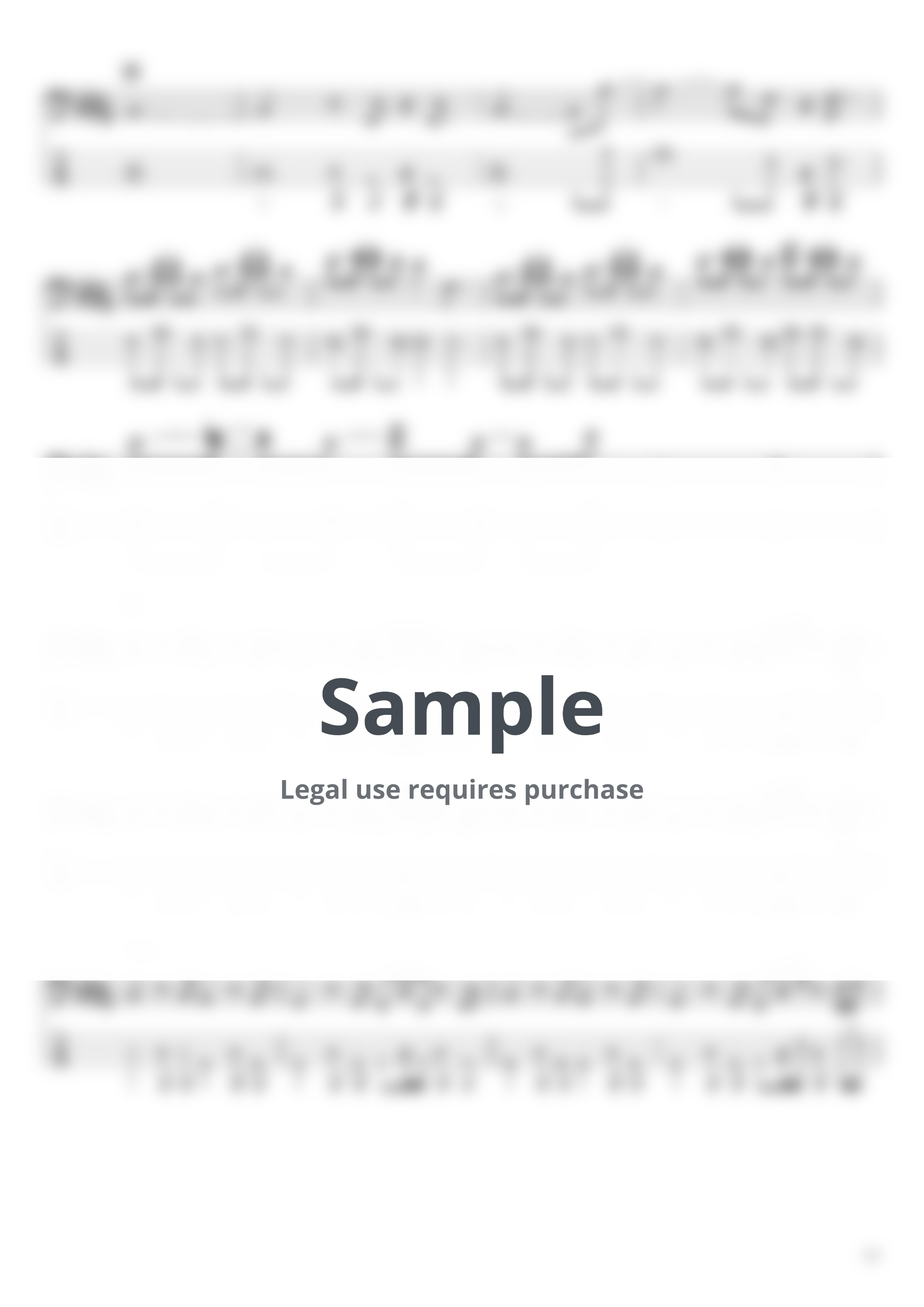 SEKAI NO OWARI - Habit (BassTAB4strings) by swbass