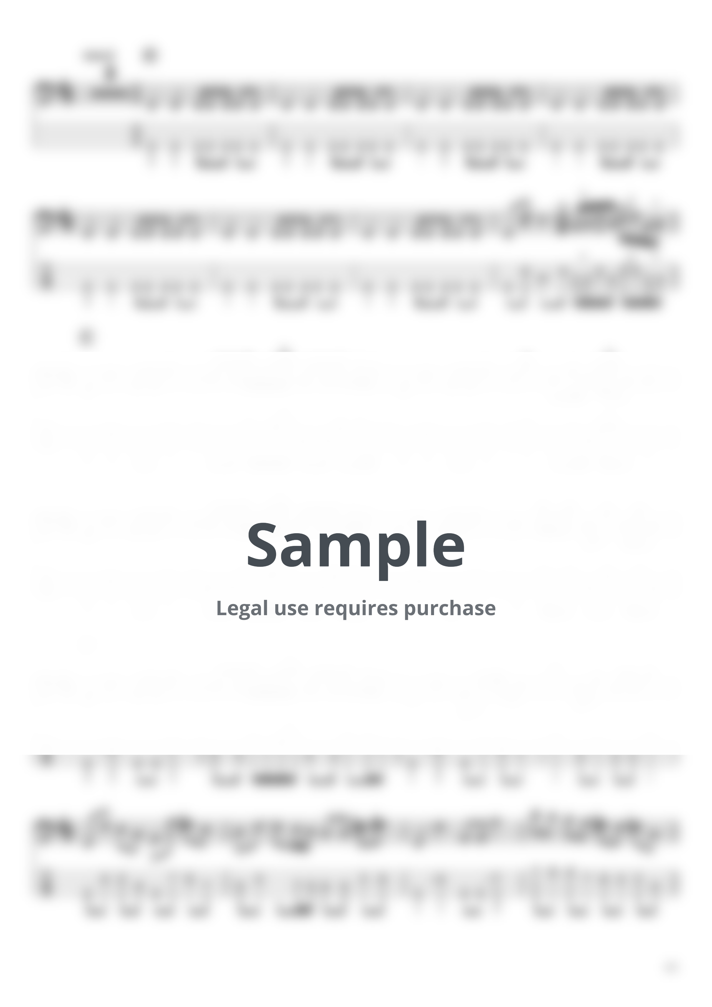 Ｋｉｎｇ　Ｇｎｕ - SPECIALZ (BassTAB 4strings) by swbass