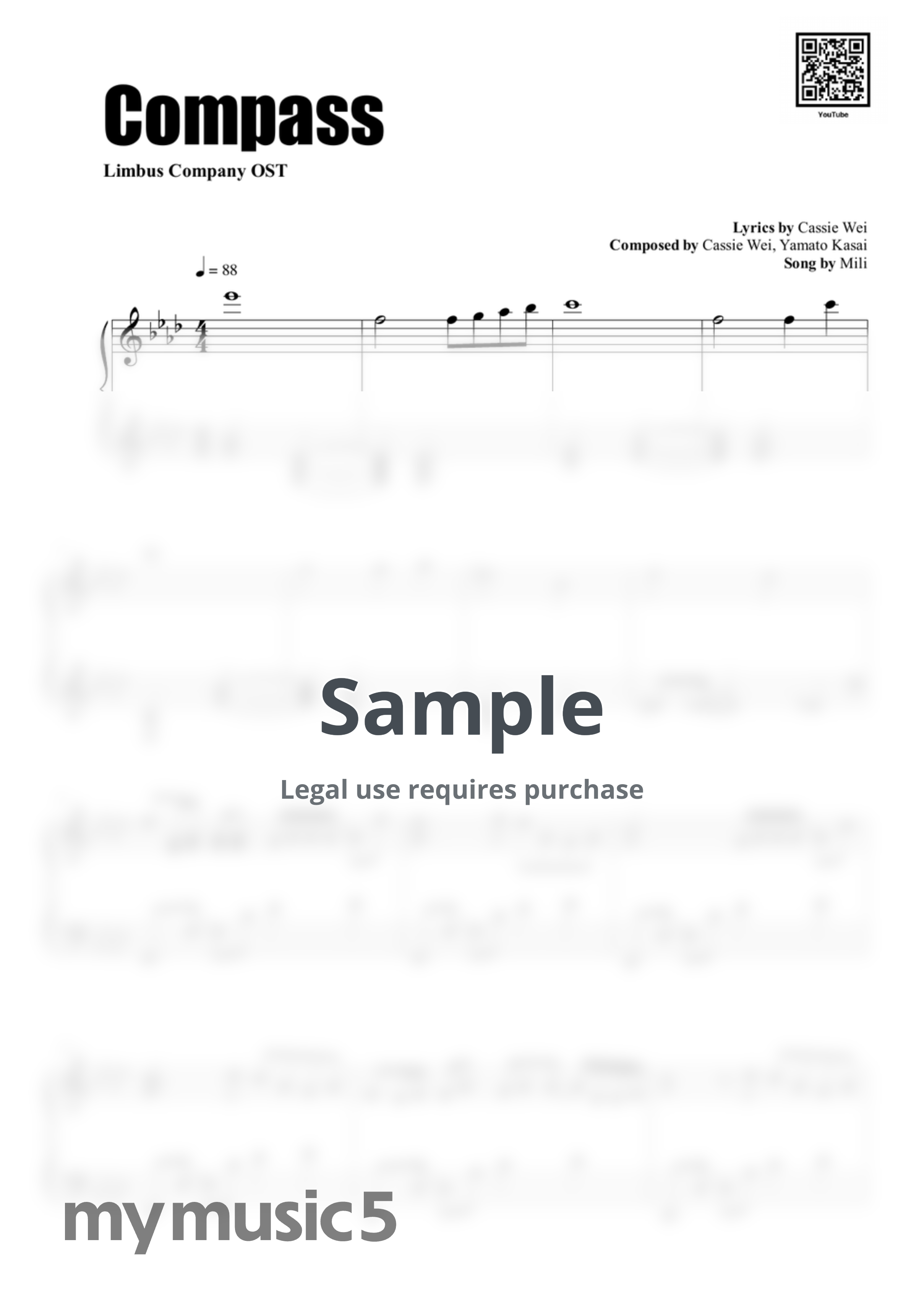 Mili - Compass by HANPPYEOMPIANO