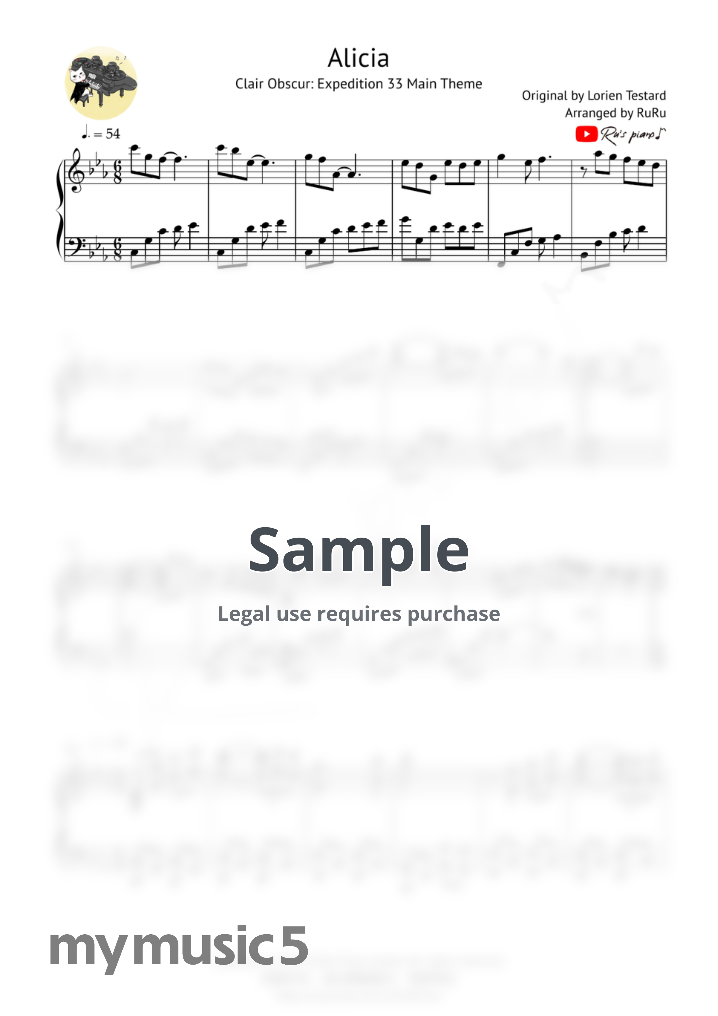 Lorien Testard - Alicia (Clair Obscur: Expedition 33) by Ru's Piano