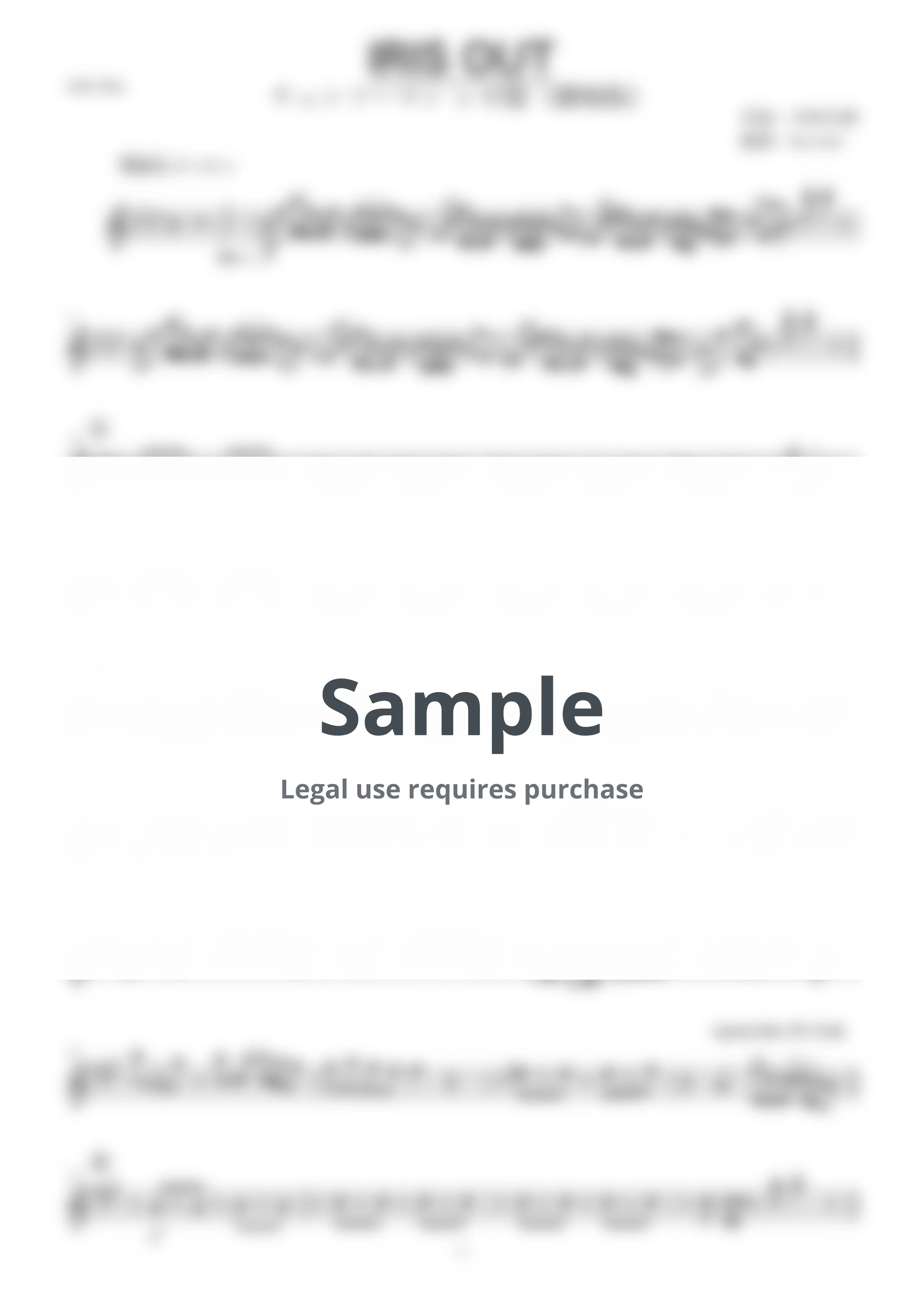 Kenshi Yonezu - IRIS OUT (サックス四重奏) by ka-one