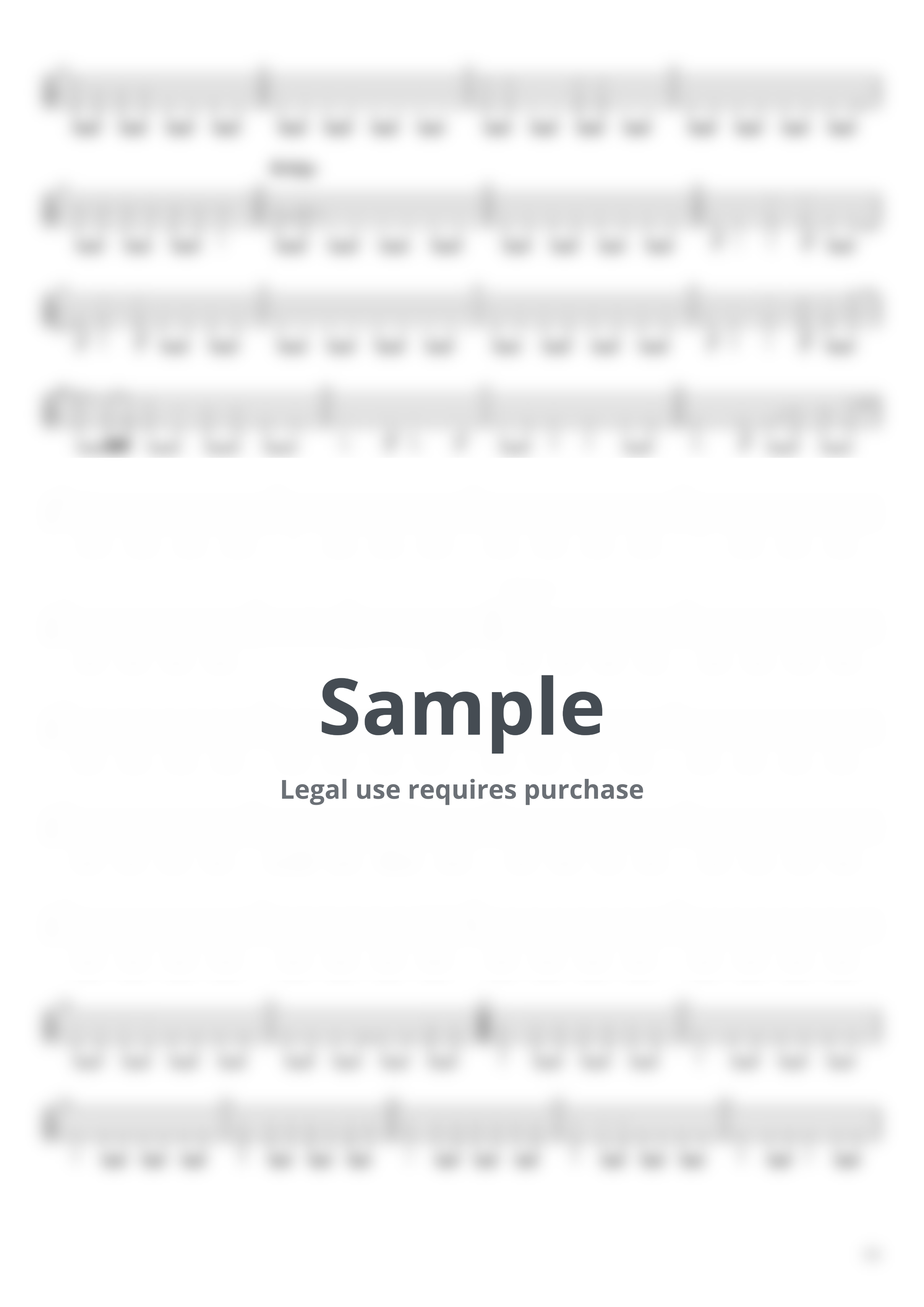 KANA-BOON - Song of the Dead (Bass TAB) by Muya