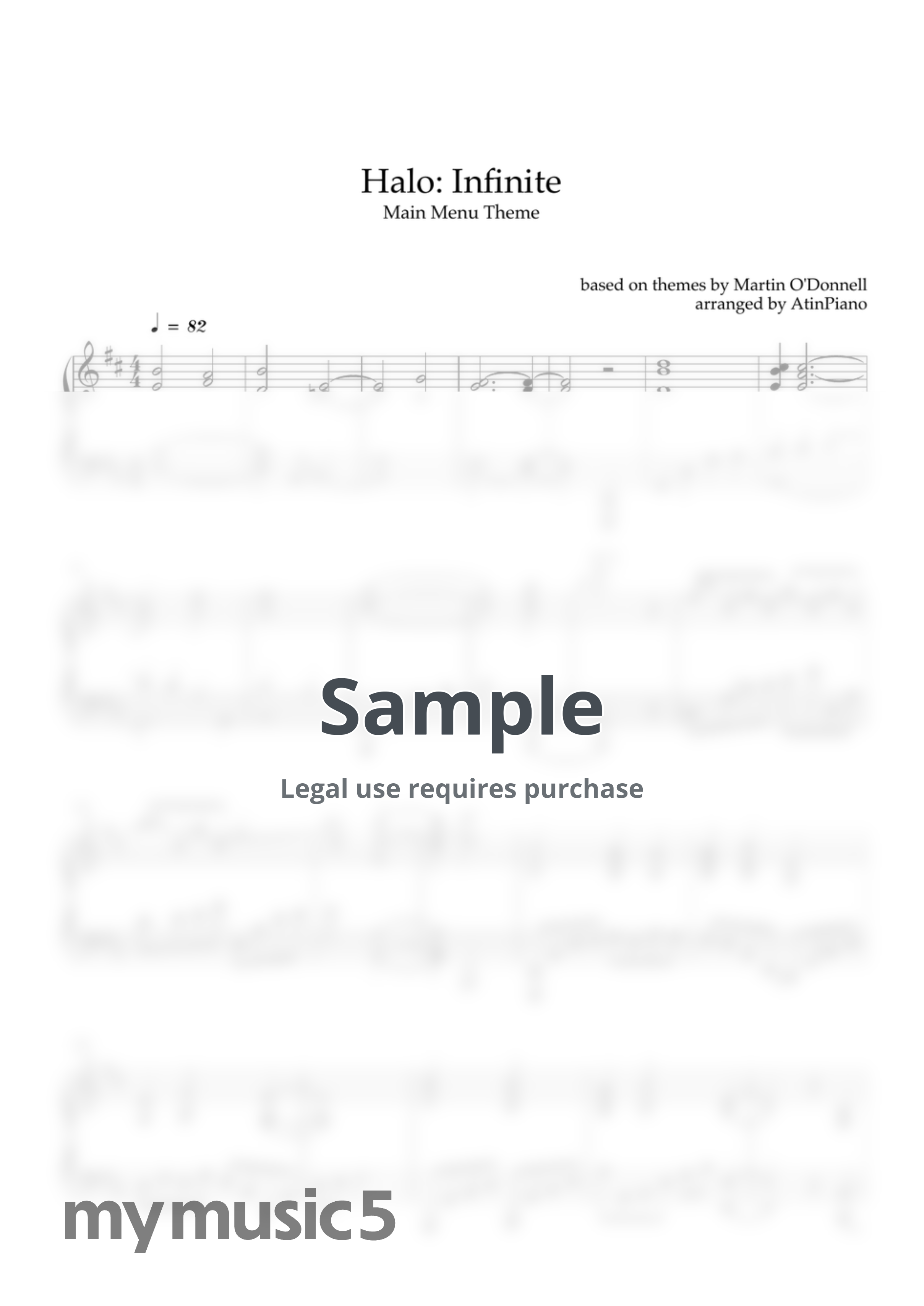 Martin O'Donnell &amp; Michael Salvatori - Zeta Halo by AtinPiano