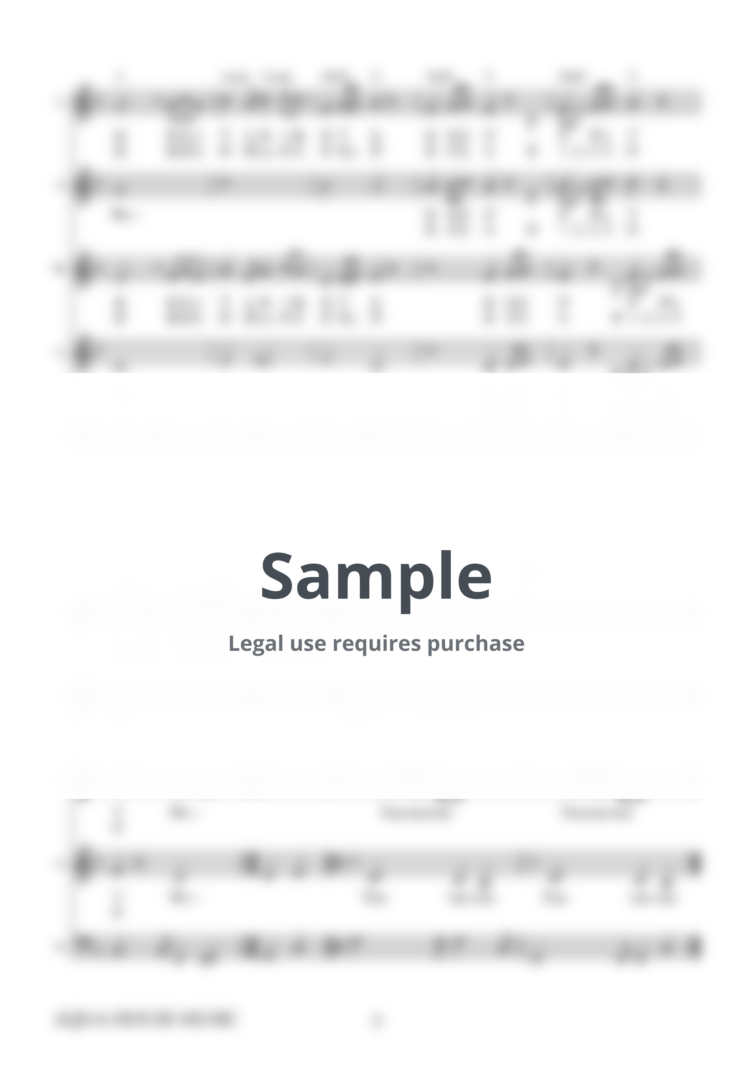 夏川りみ - 涙そうそう (アカペラ楽譜♪５声ボイパなし) by 飯田 亜紗子