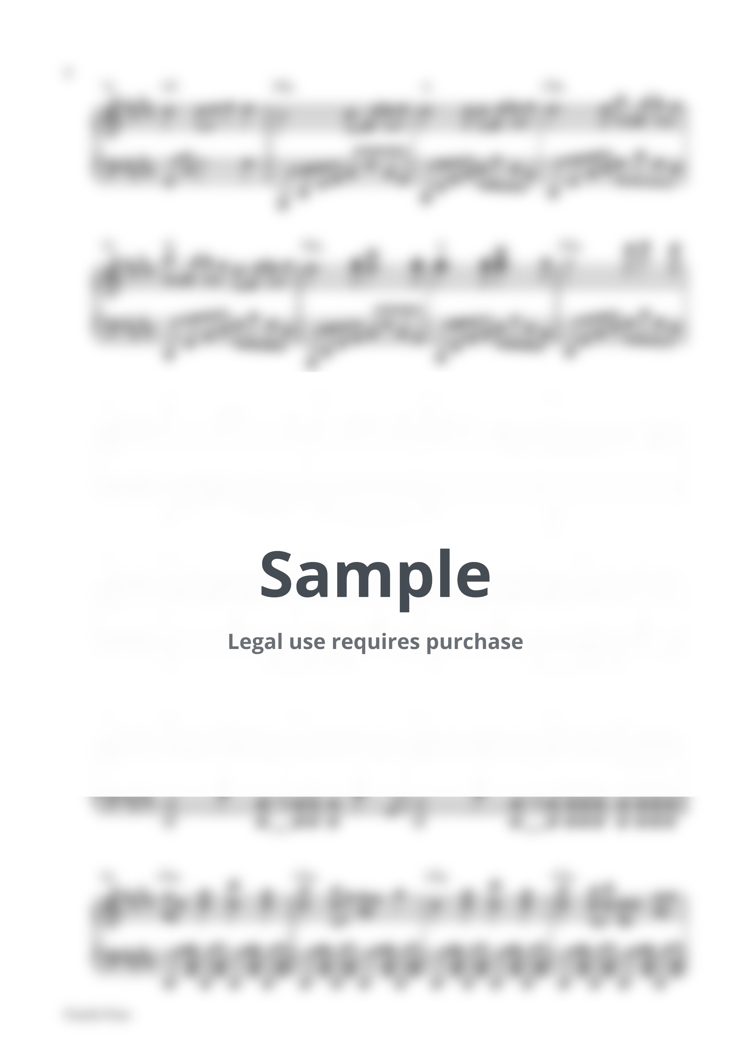 KPop Demon Hunters - Takedown (Piano Sheet) by Pianella Piano