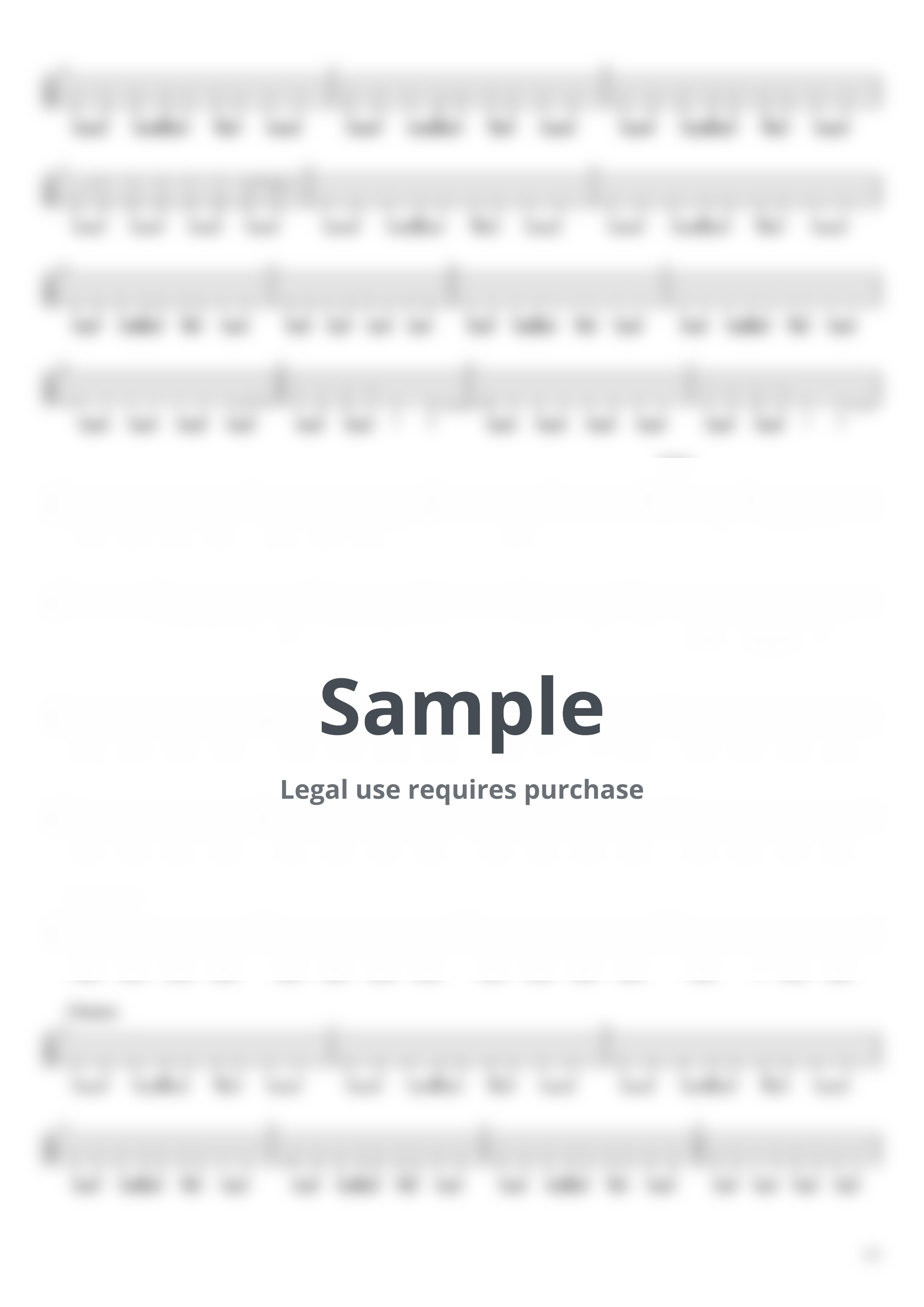 Girls Dead Monster - My Soul, Your Beats! (Bass TAB) by Muya