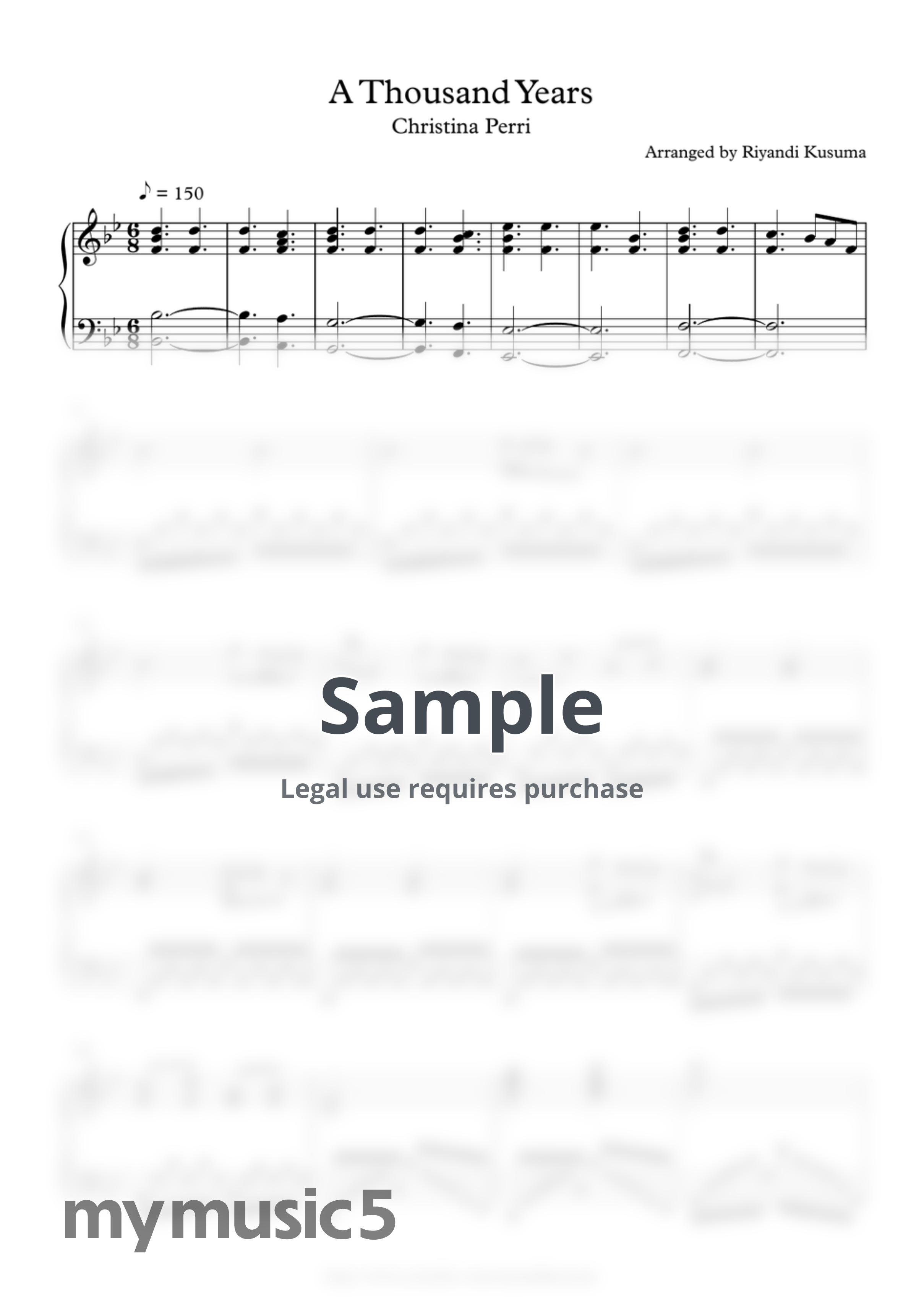 Christina Perri - A Thousand Years by Riyandi Kusuma