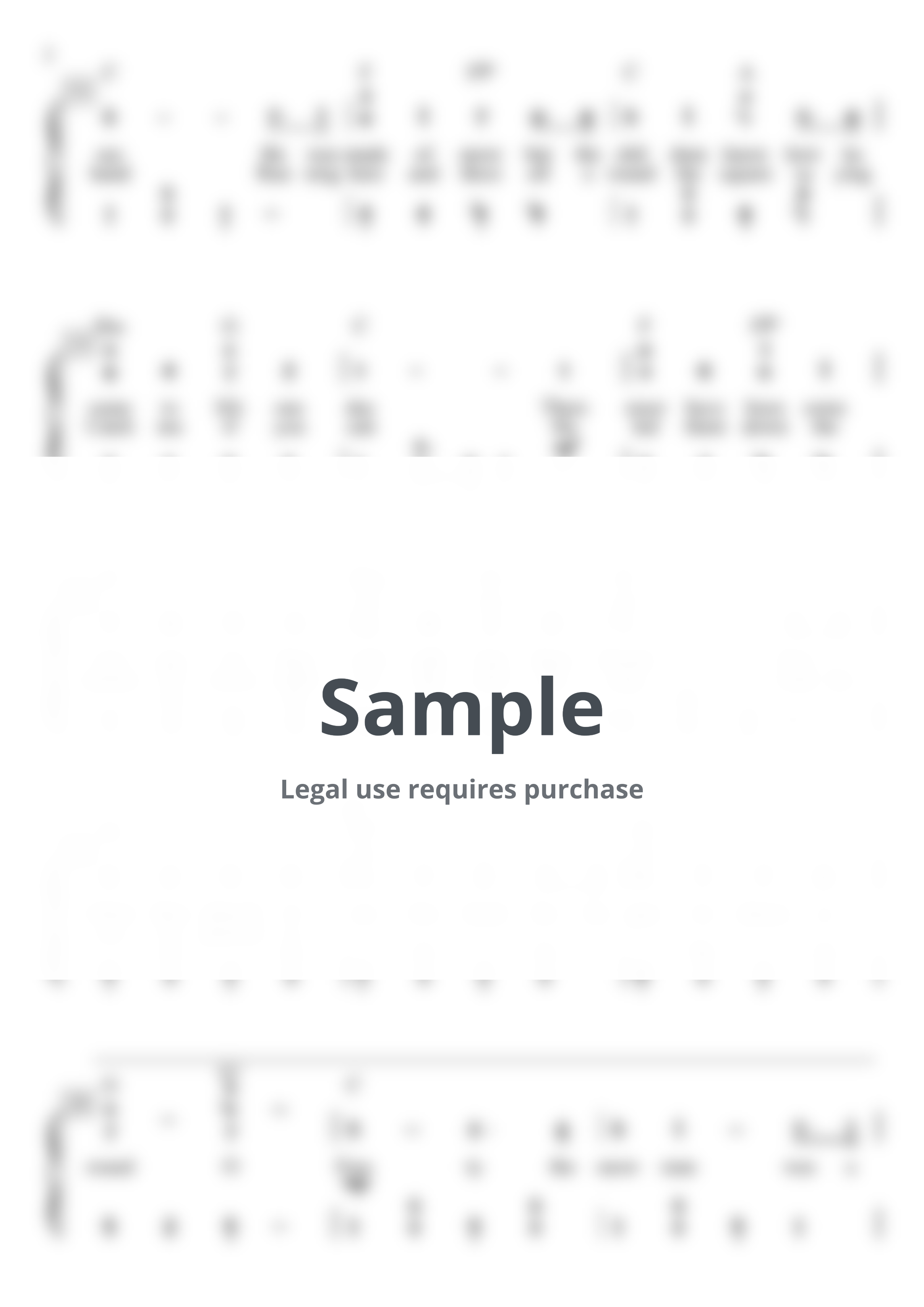 聖誕歌曲 - Frosty The Snowman 霜白的雪人 (簡譜版) by LouisLiao