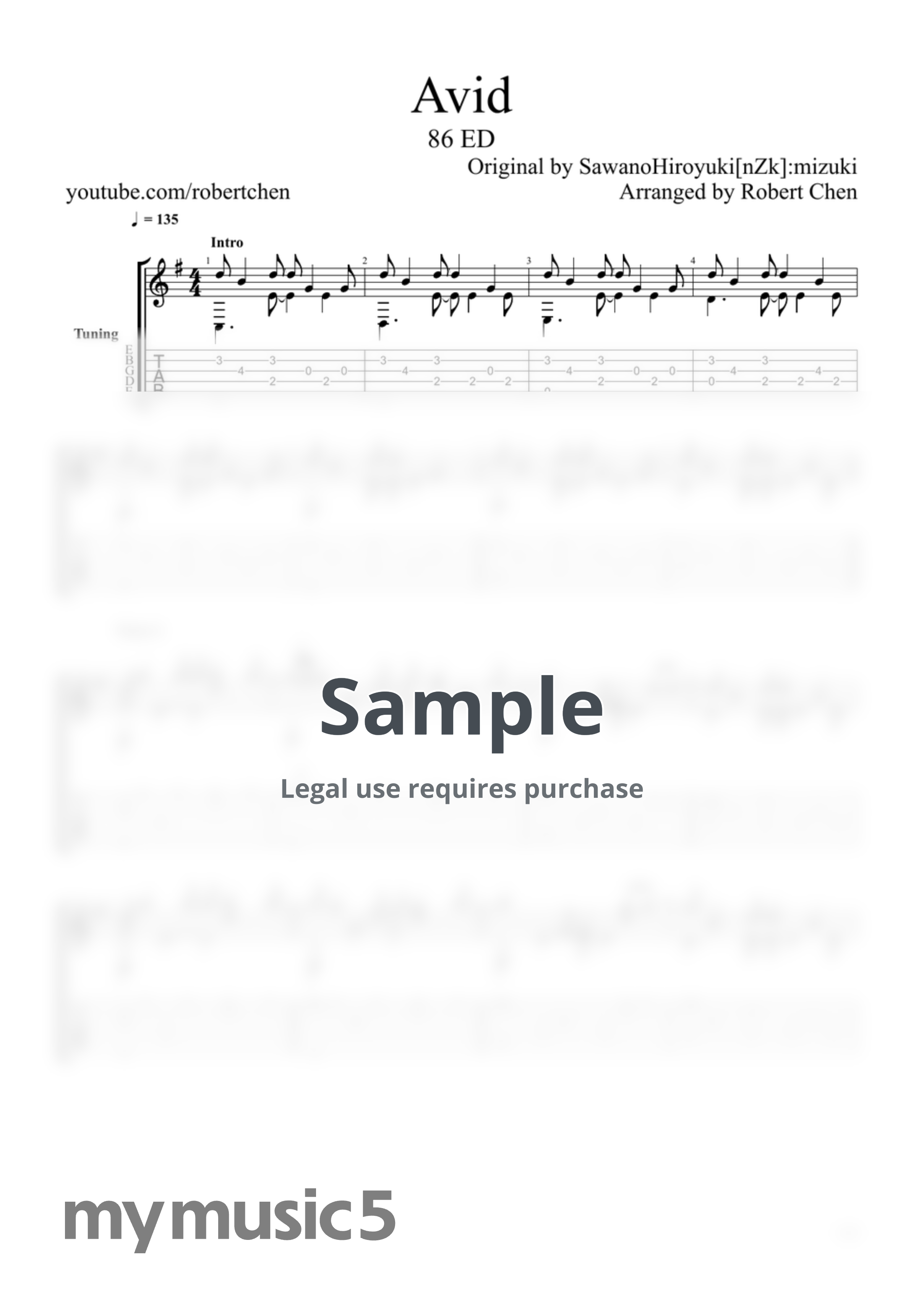 SawanoHiroyuki[nZk]:mizuki - 86 Eighty Six ED - "Avid" by Robert Chen