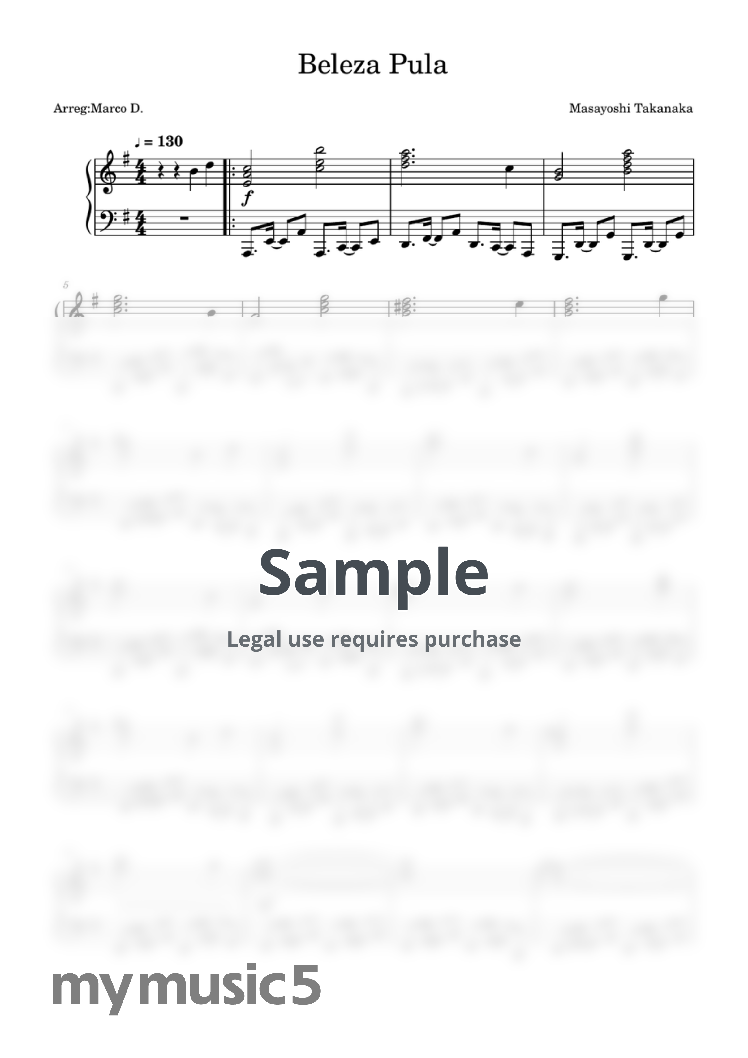 Masayoshi Takanaka - Jumping Beauty by Marco D.