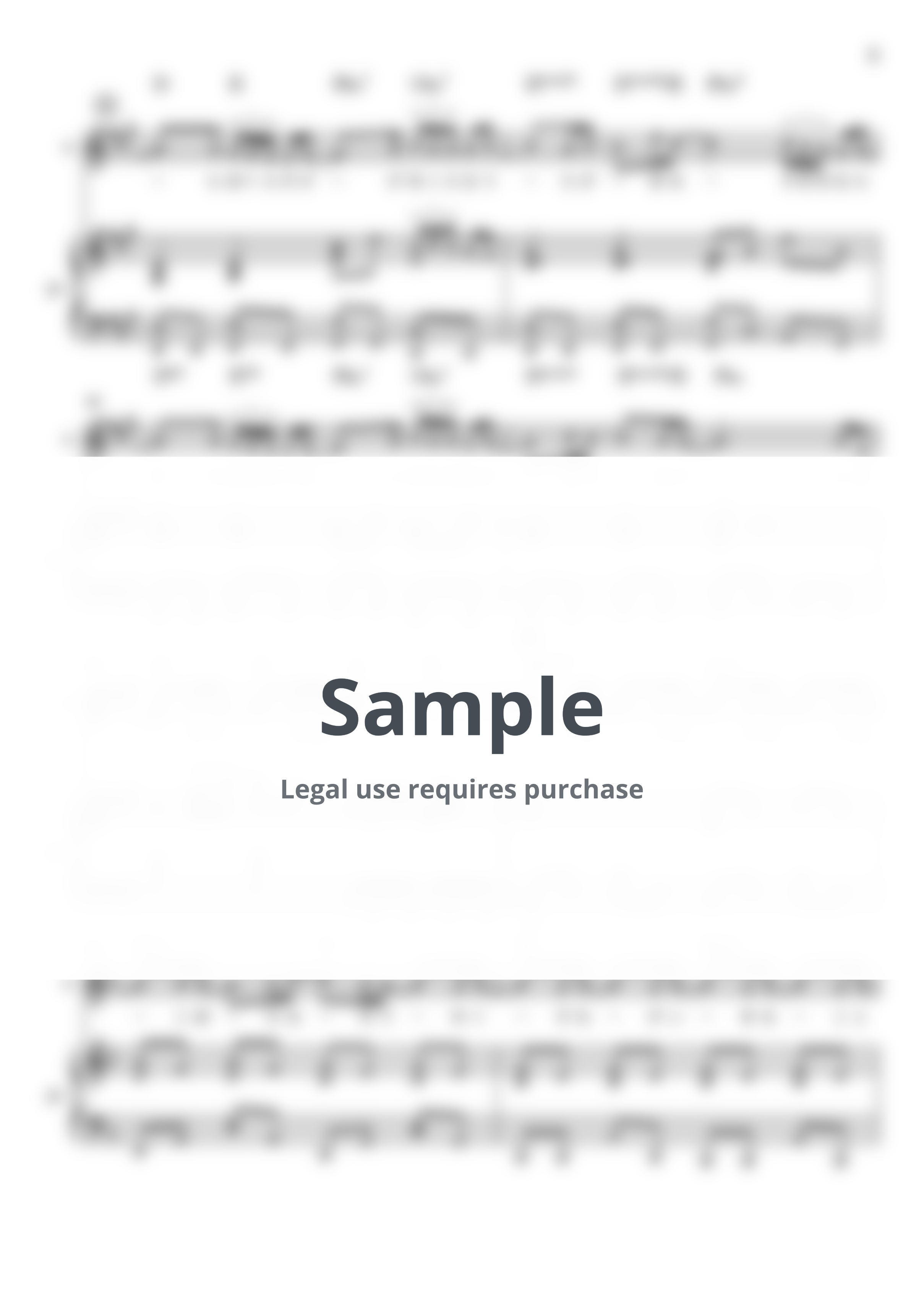 TENBLANK - 永遠前夜（ピアノ弾き語り） (グラスハート 挿入歌) by miiの楽譜棚