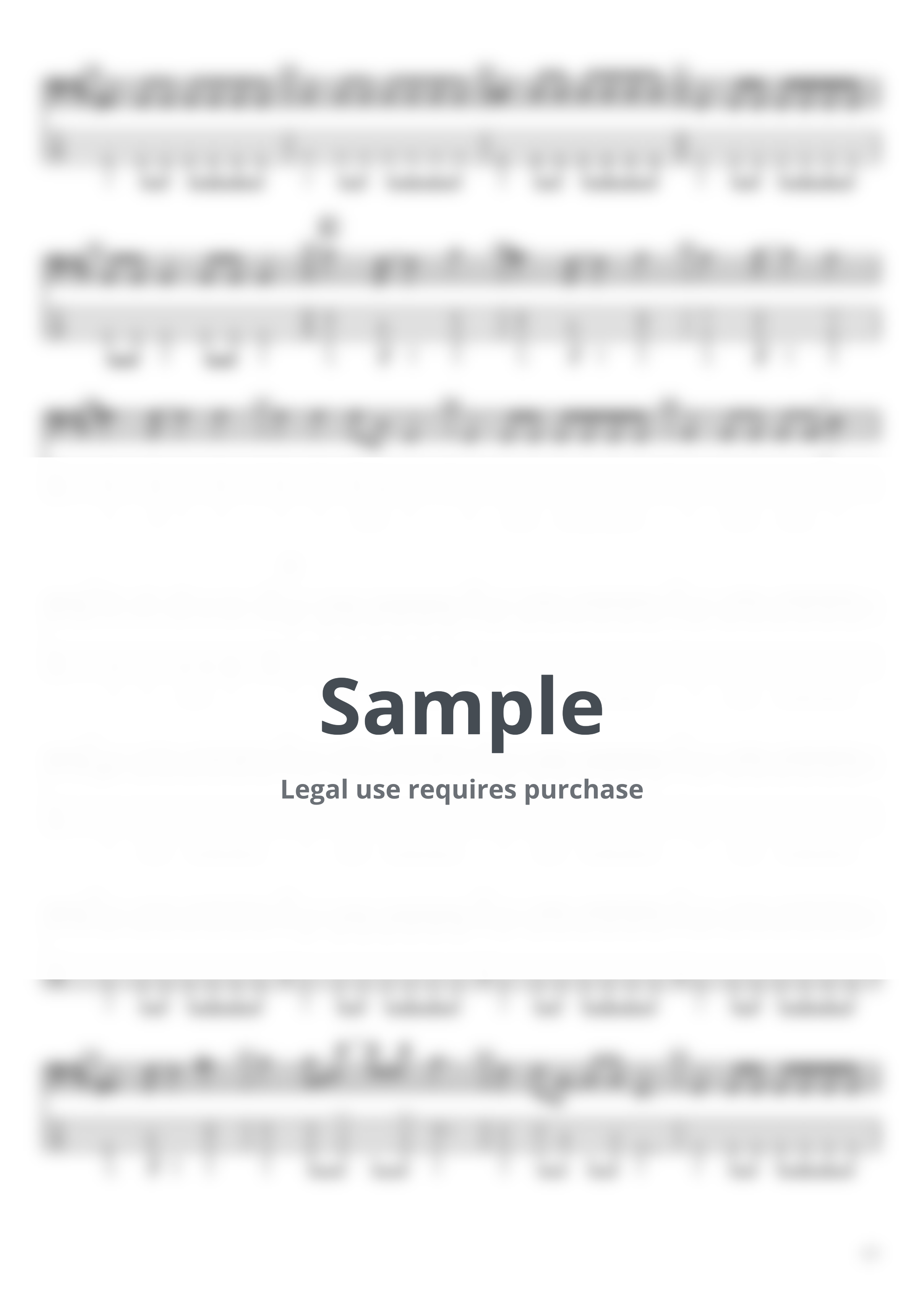 KANA-BOON - KANA-BOON ベースTAB譜面 5曲セット集Ⅰ by たぶべー