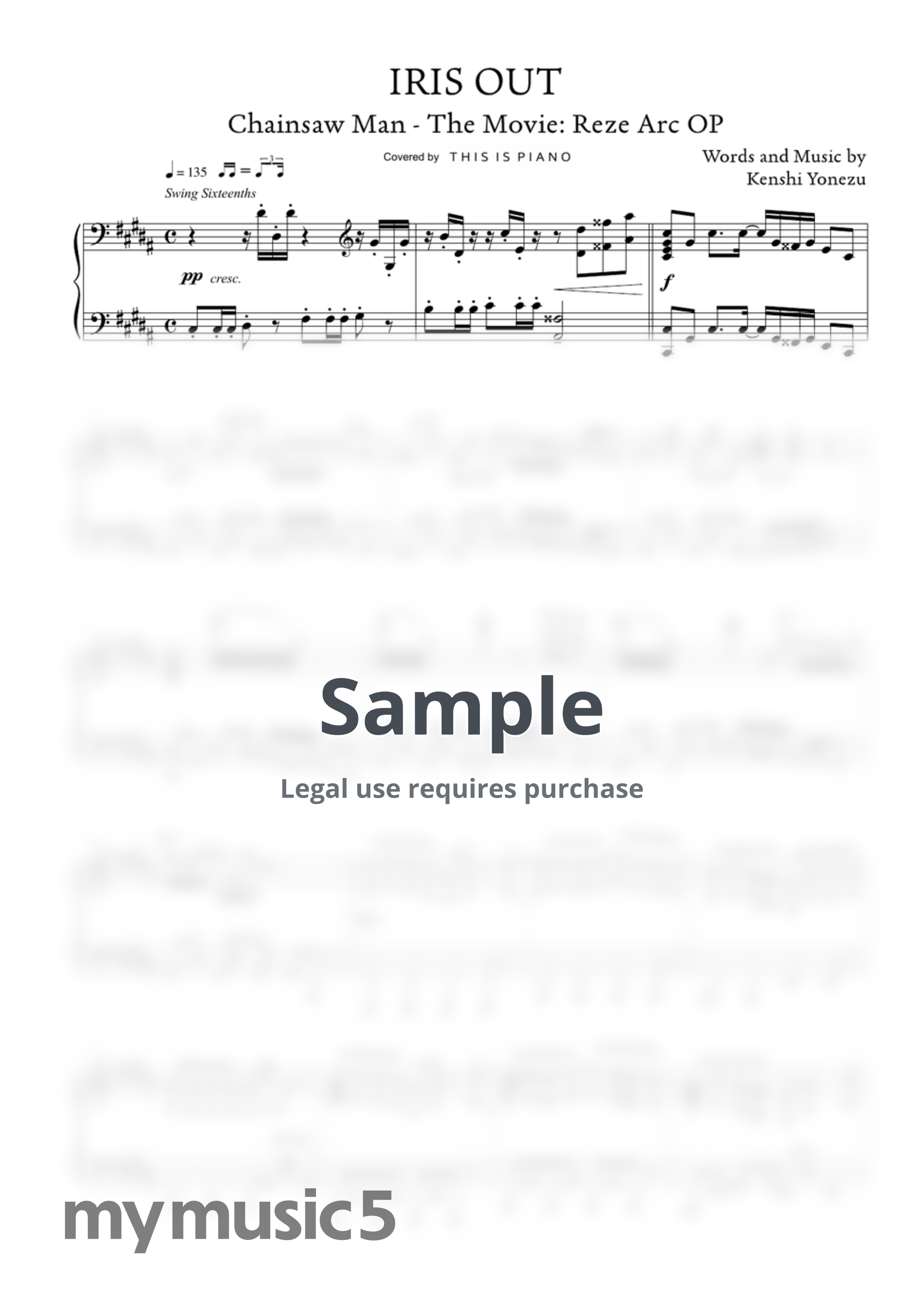 IRIS OUT (Chainsaw Man - The Movie: Reze Arc)