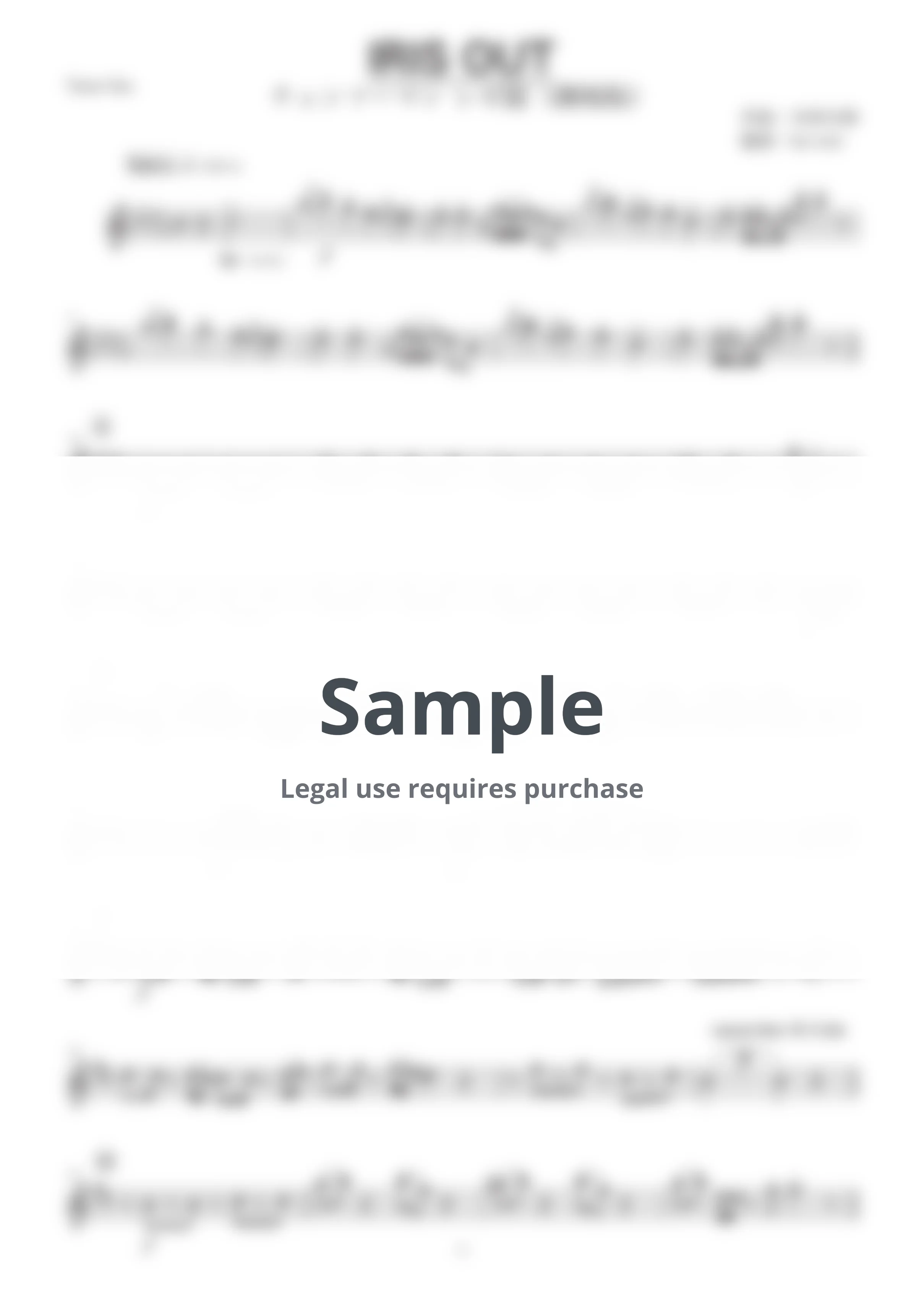 Kenshi Yonezu - IRIS OUT (サックス四重奏) by ka-one