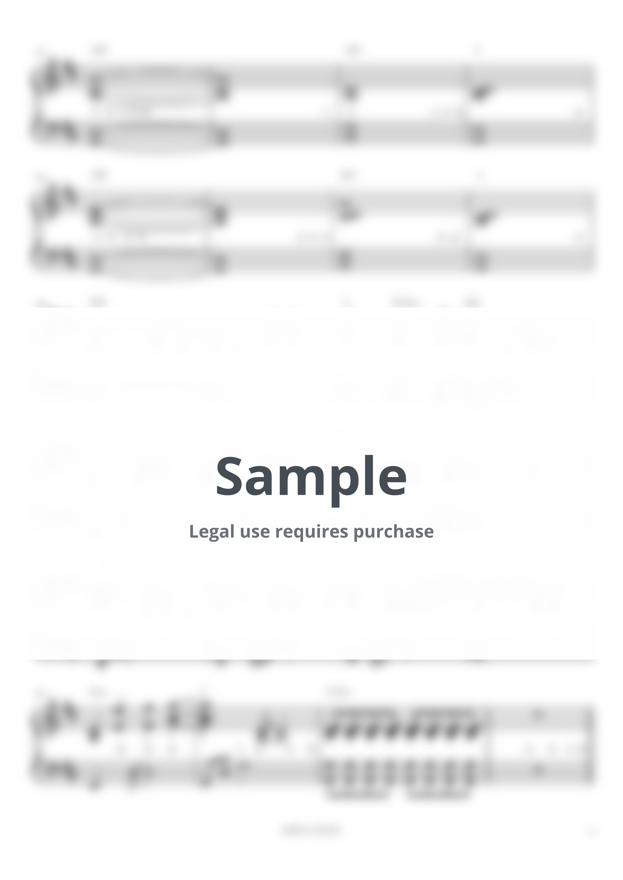 유다빈밴드 - 항해 (피아노 반주악보) by 피아노정류장