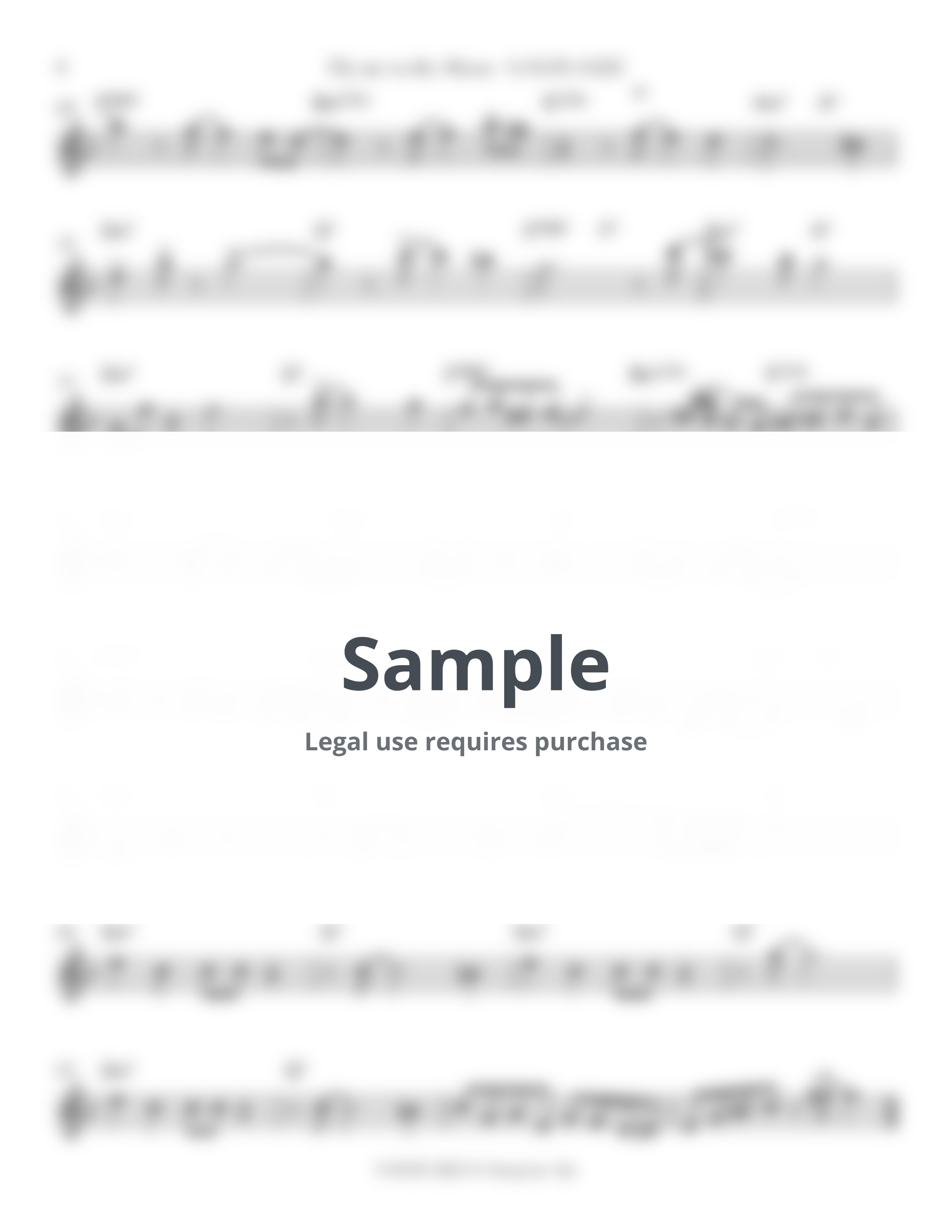 Bart Howard - Fly me to the moon (Jazz Violin ver.) by Seoyeon Im