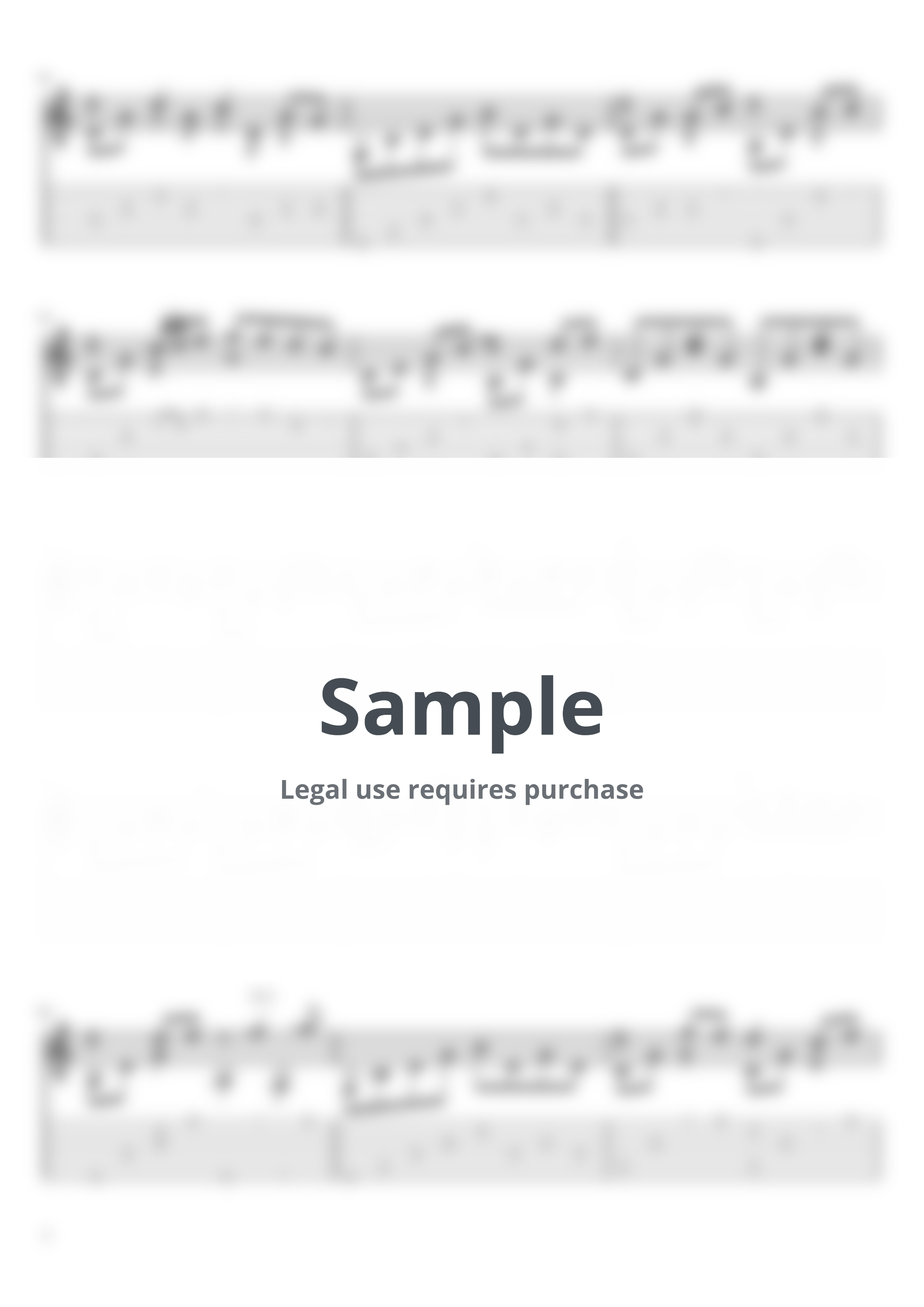 The Water Is Wide (Guitar solo ver.) by Smile Guitar