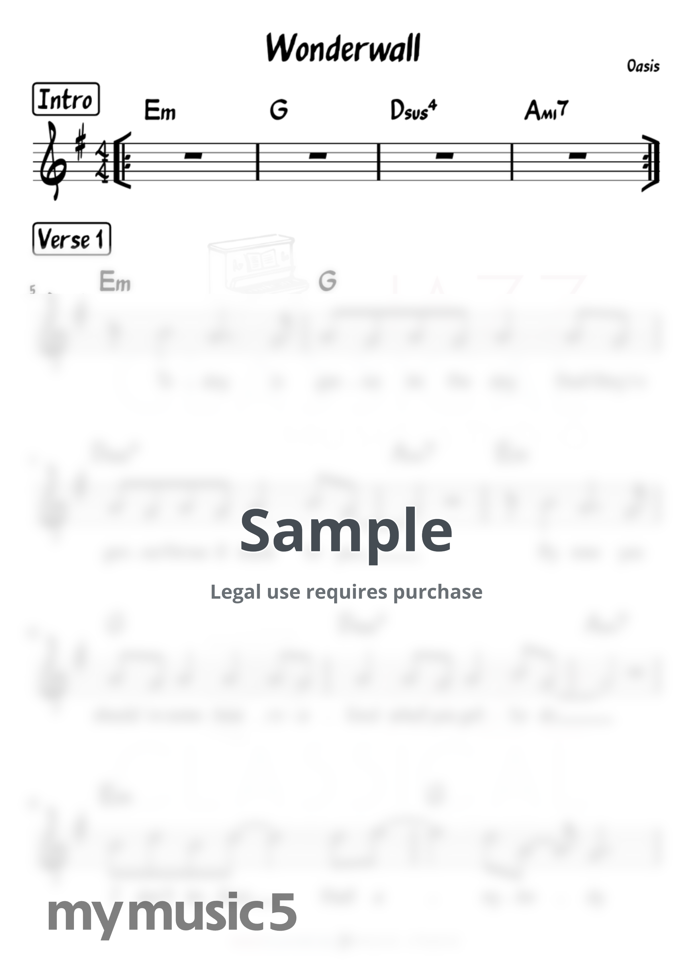 Oasis - Wonderwall (with ABC) by Jazz Classical Music Studio