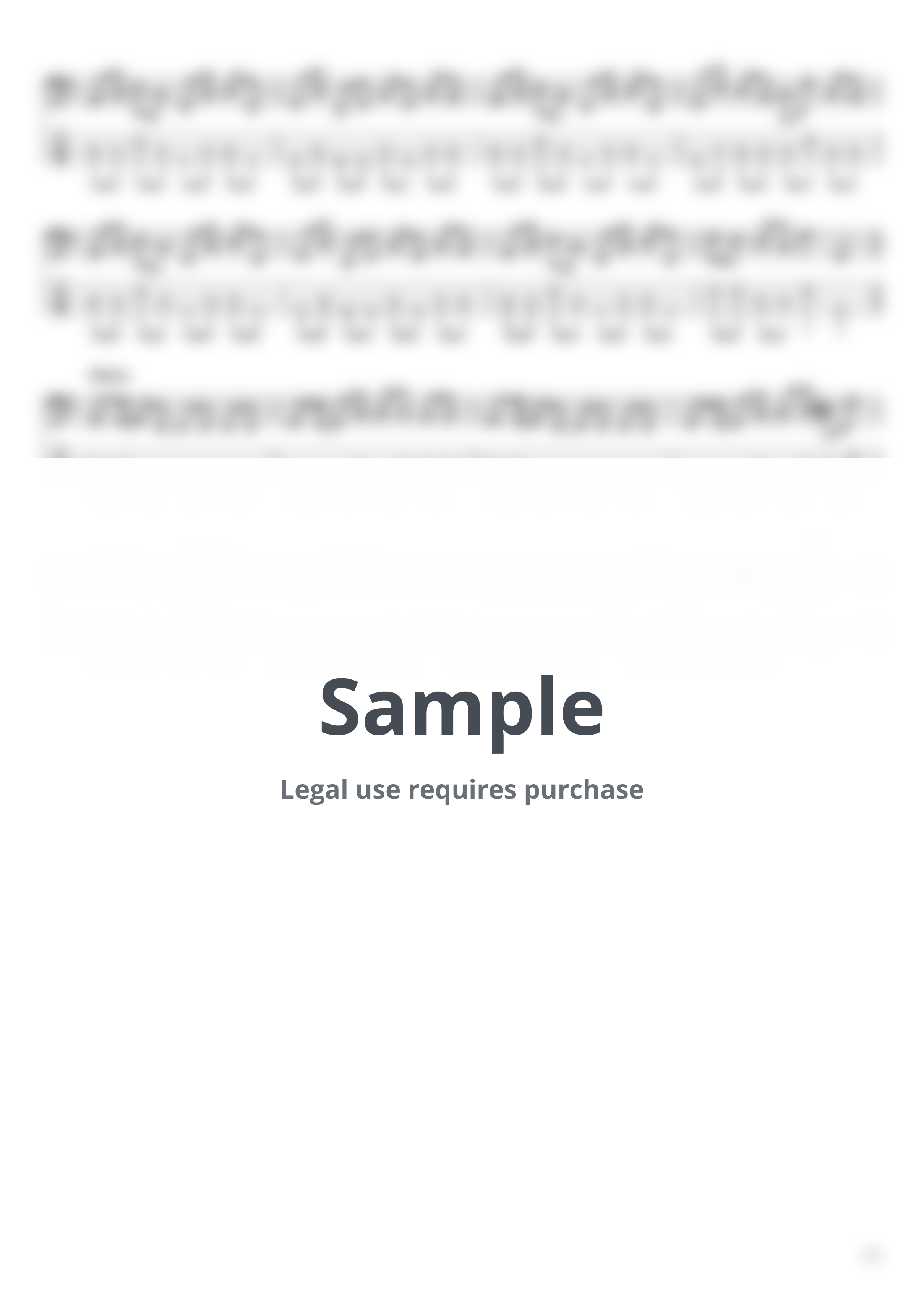 優里 - カーテンコール (BassTAB 4strings) by swbass