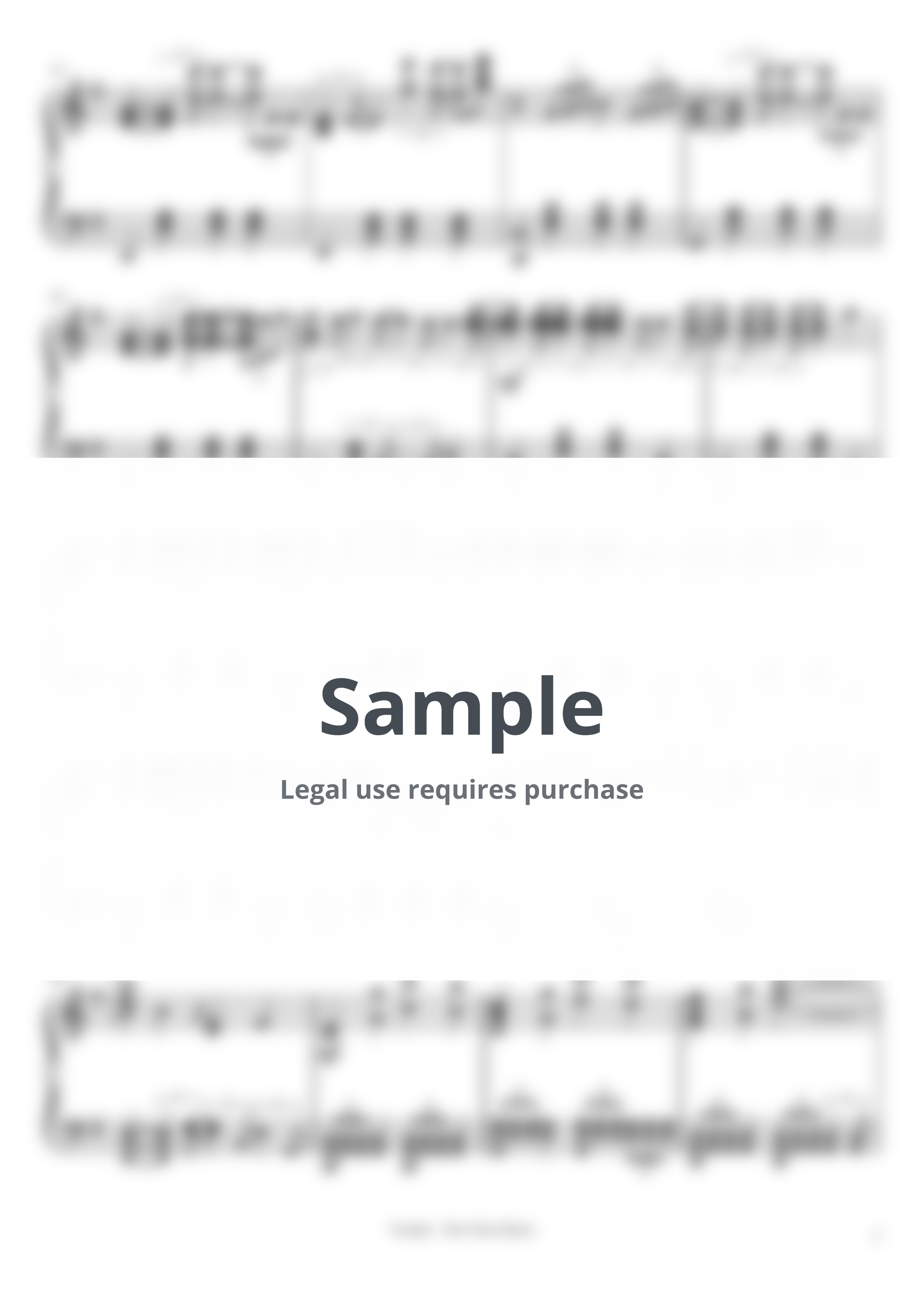 KPop Demon Hunters｜Kpop 獵魔女團 - Golden by Nice piano sheets