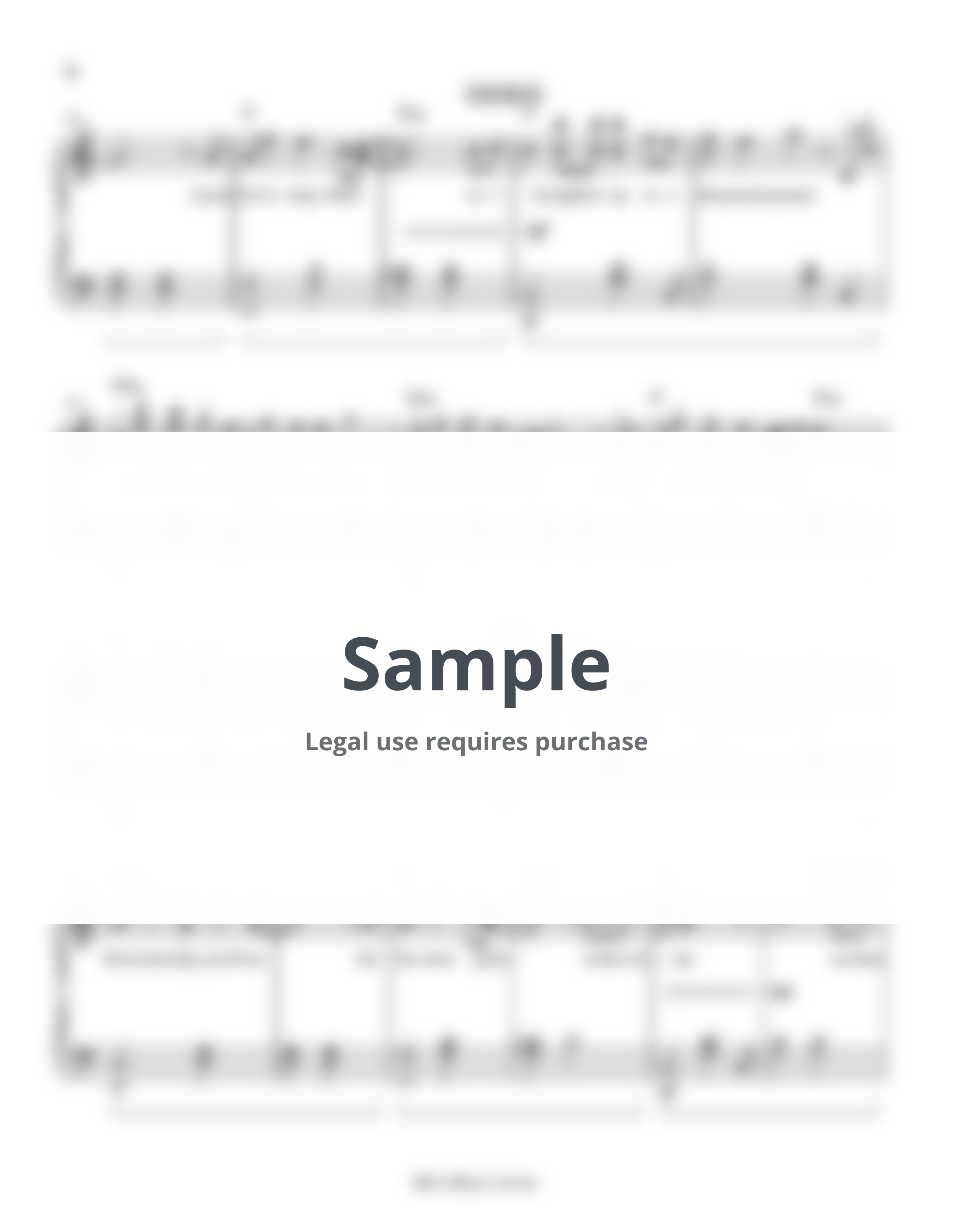 Samantha Ebert - Flowers (piano sheet music) by Mel's Music Corner