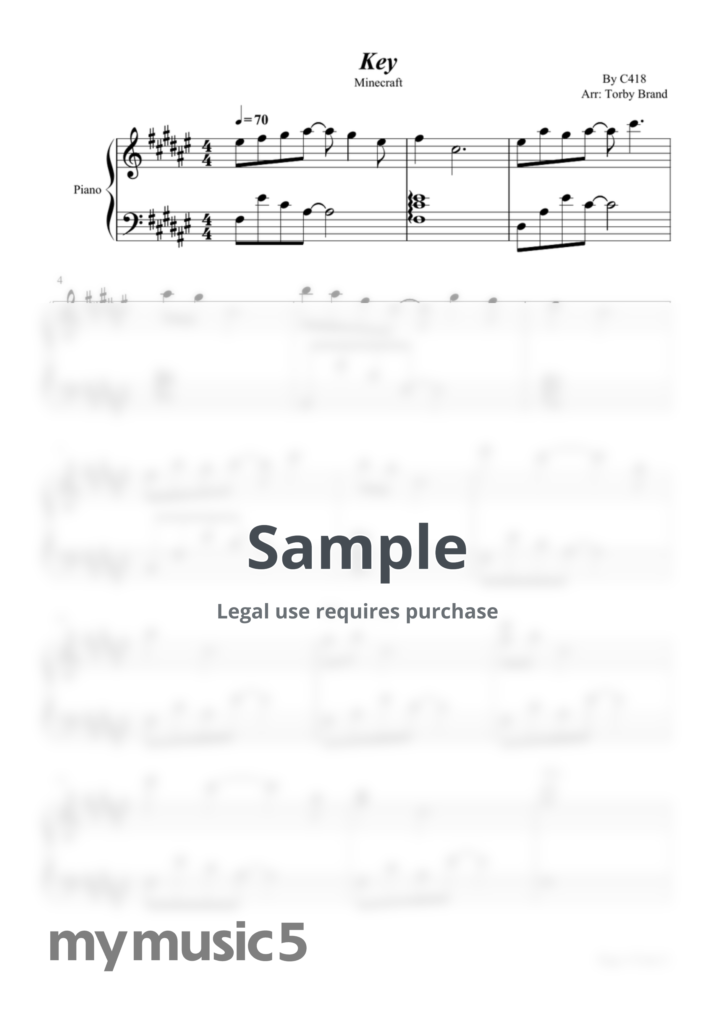 C418 - Key (Minecraft BGM) by dogemusic